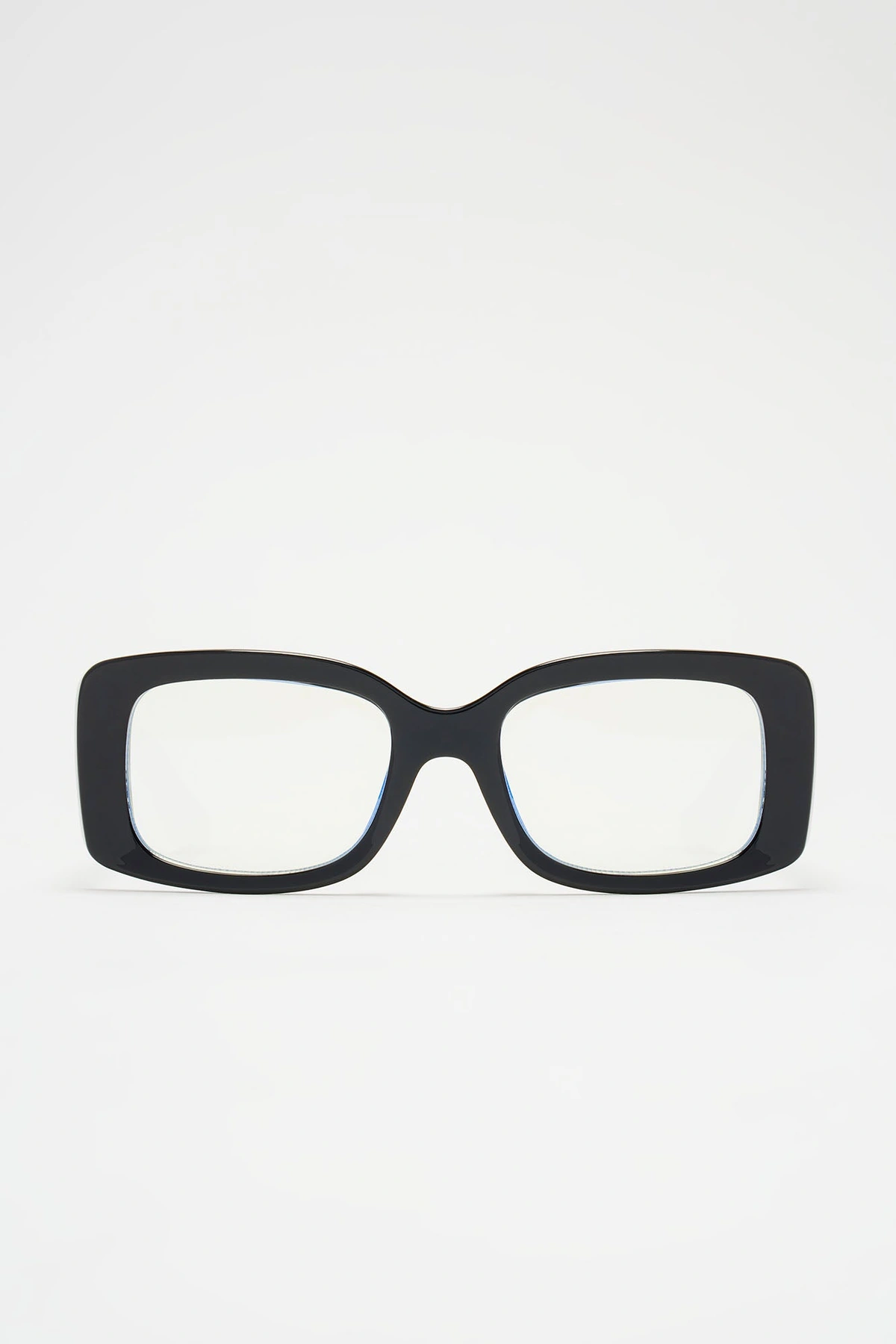 Figure You Out Blue Light Glasses - Black — Preto