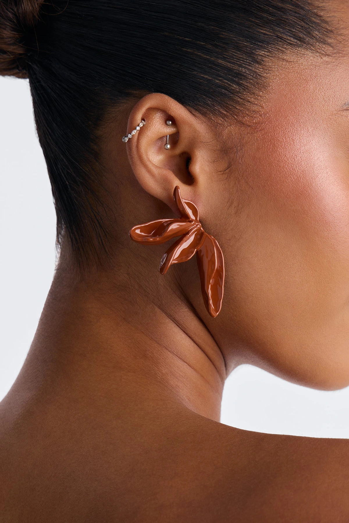 Free Spirit Earrings - Orange — Laranja