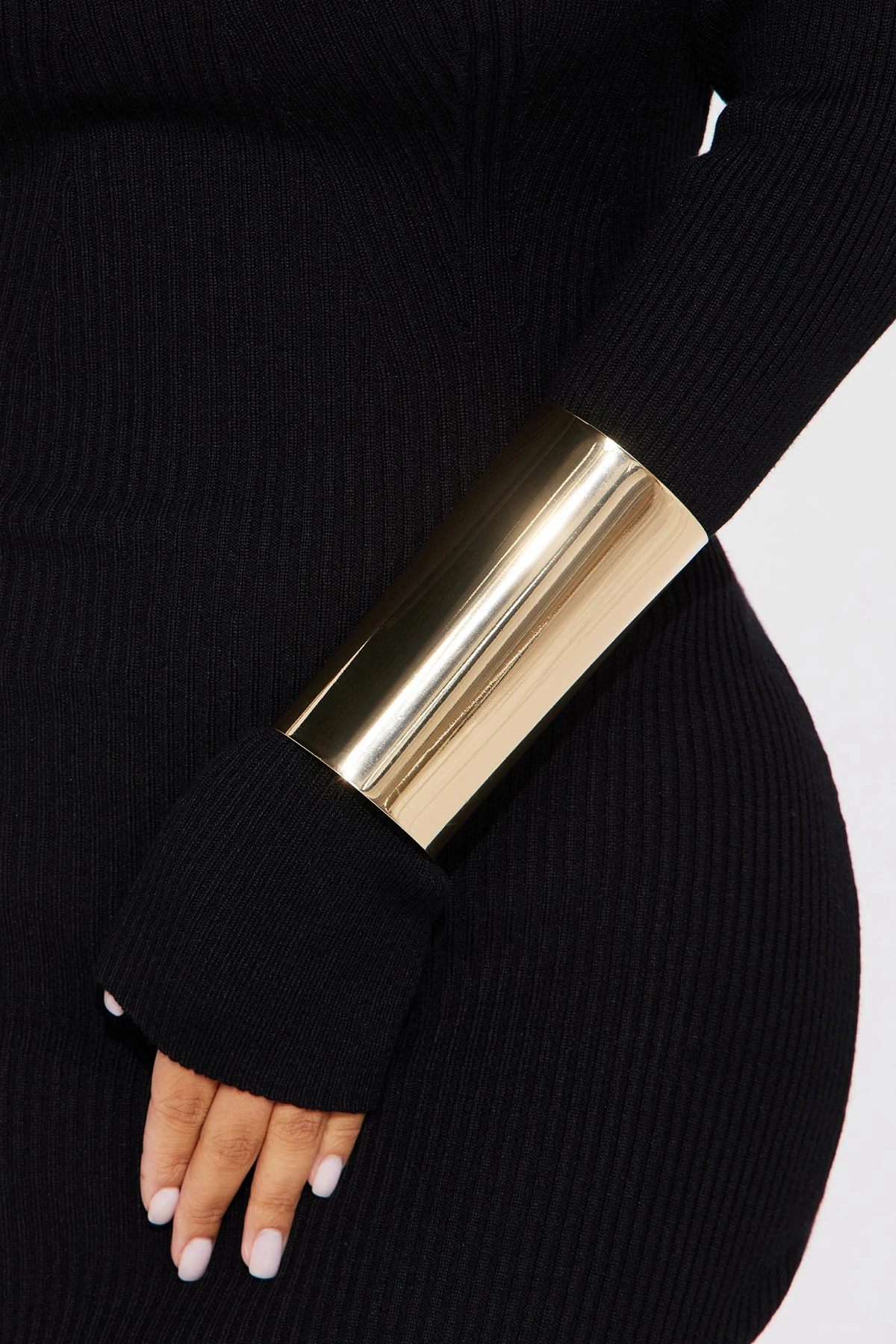 Fun Times Cuff Bracelet - Gold — Dourado
