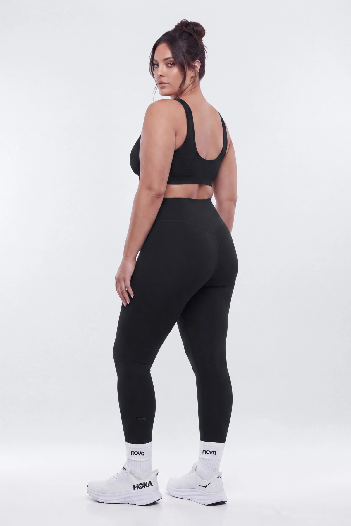 CloudForm™ 25″ High Rise Legging - Black — Preto