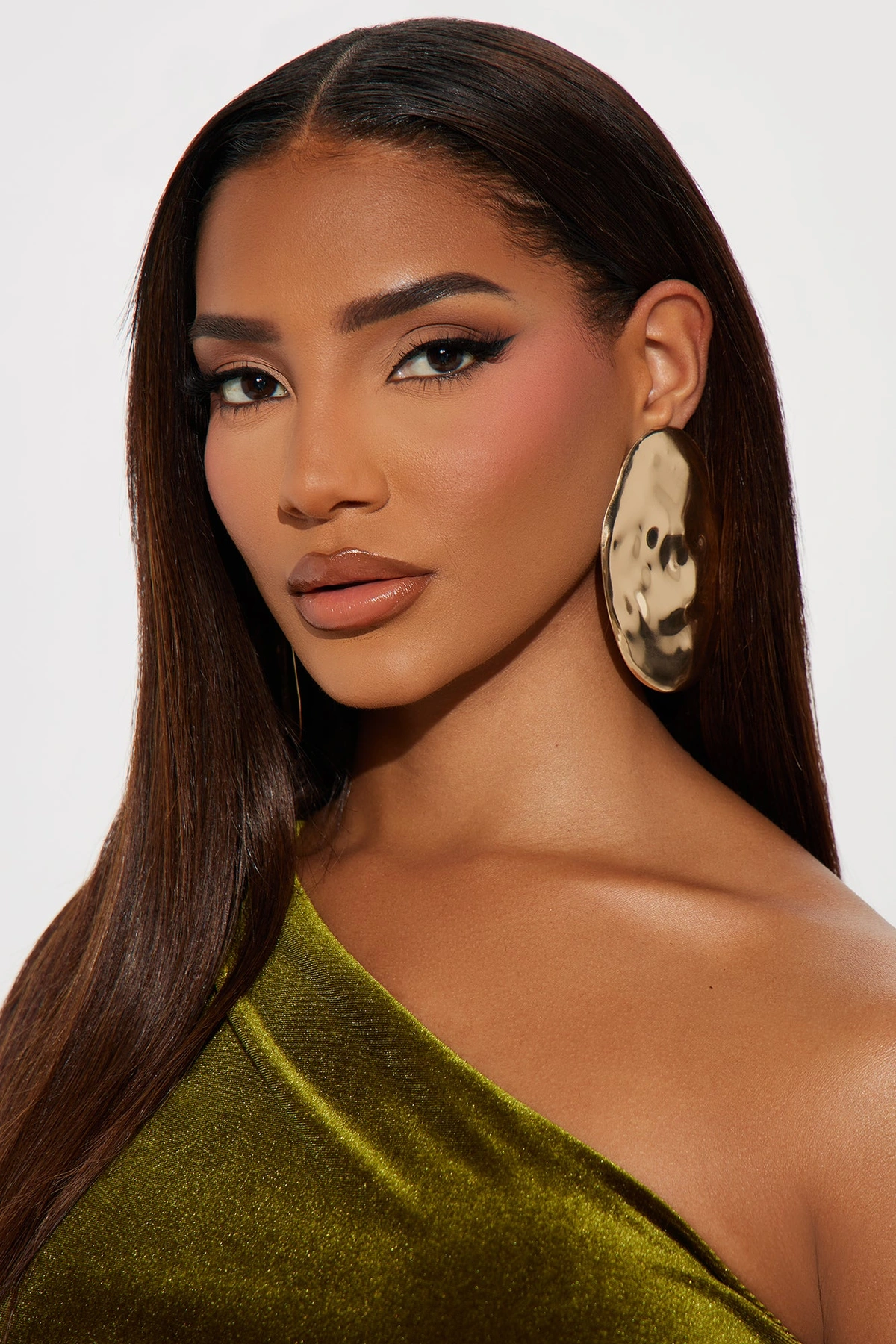 Catching The Vibes Earrings - Gold — Dourado