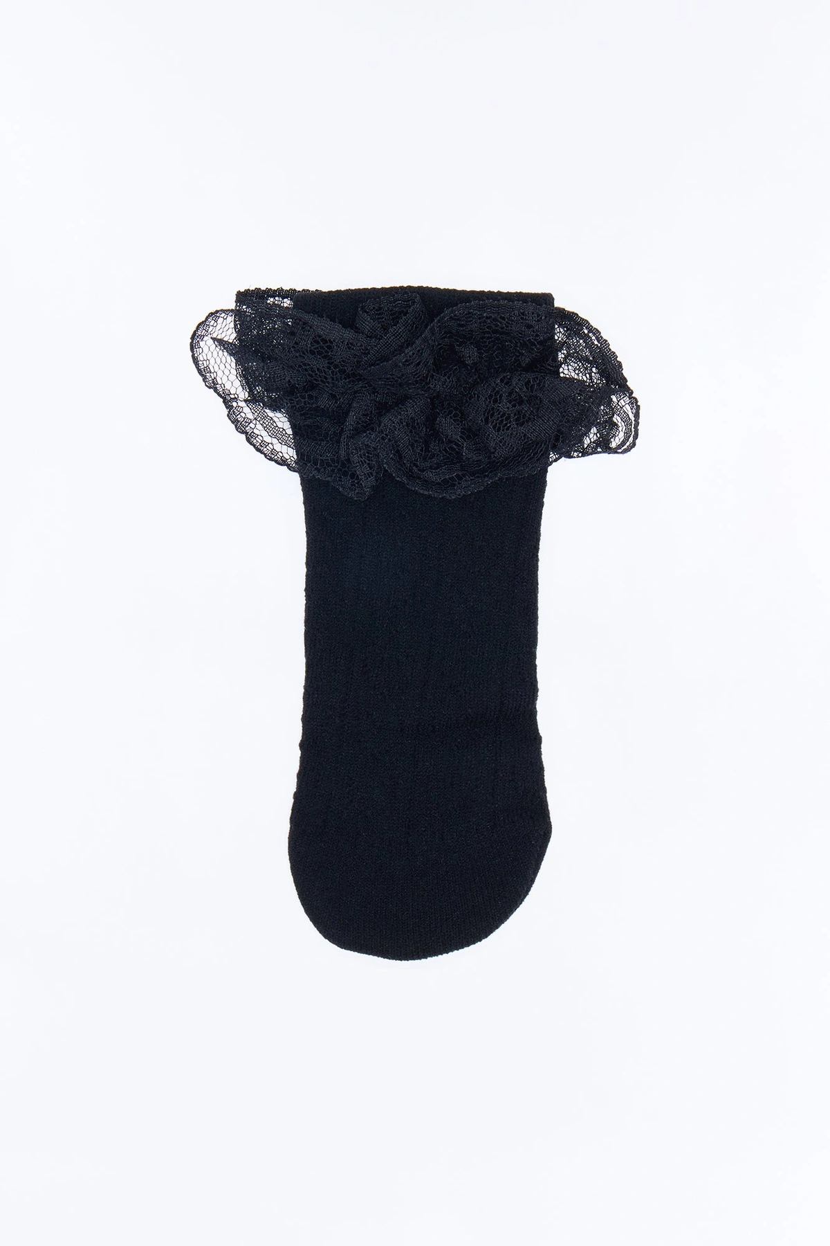 Laced In Love Socks - Black — Preto