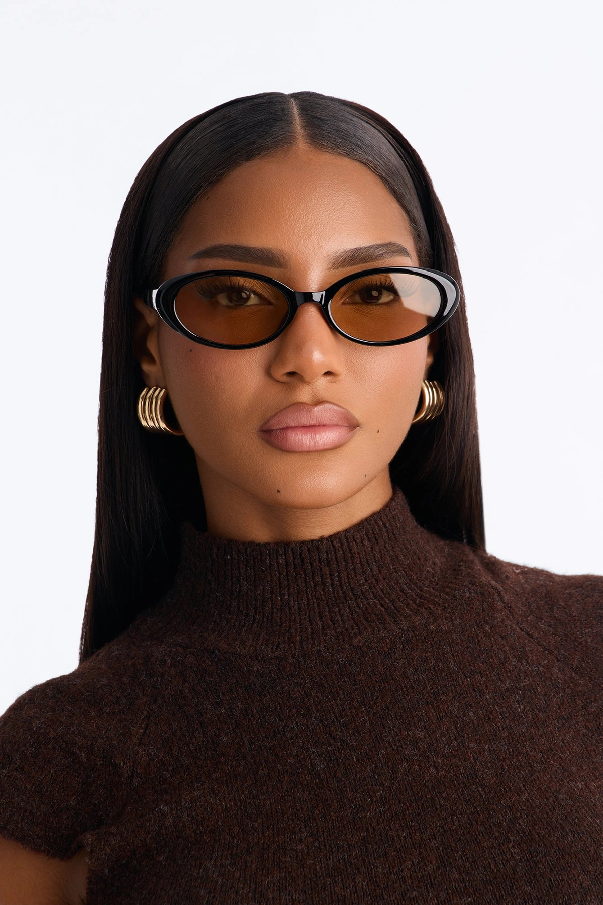 Pretty Blush Sunglasses - Black/combo — Preto/combinação