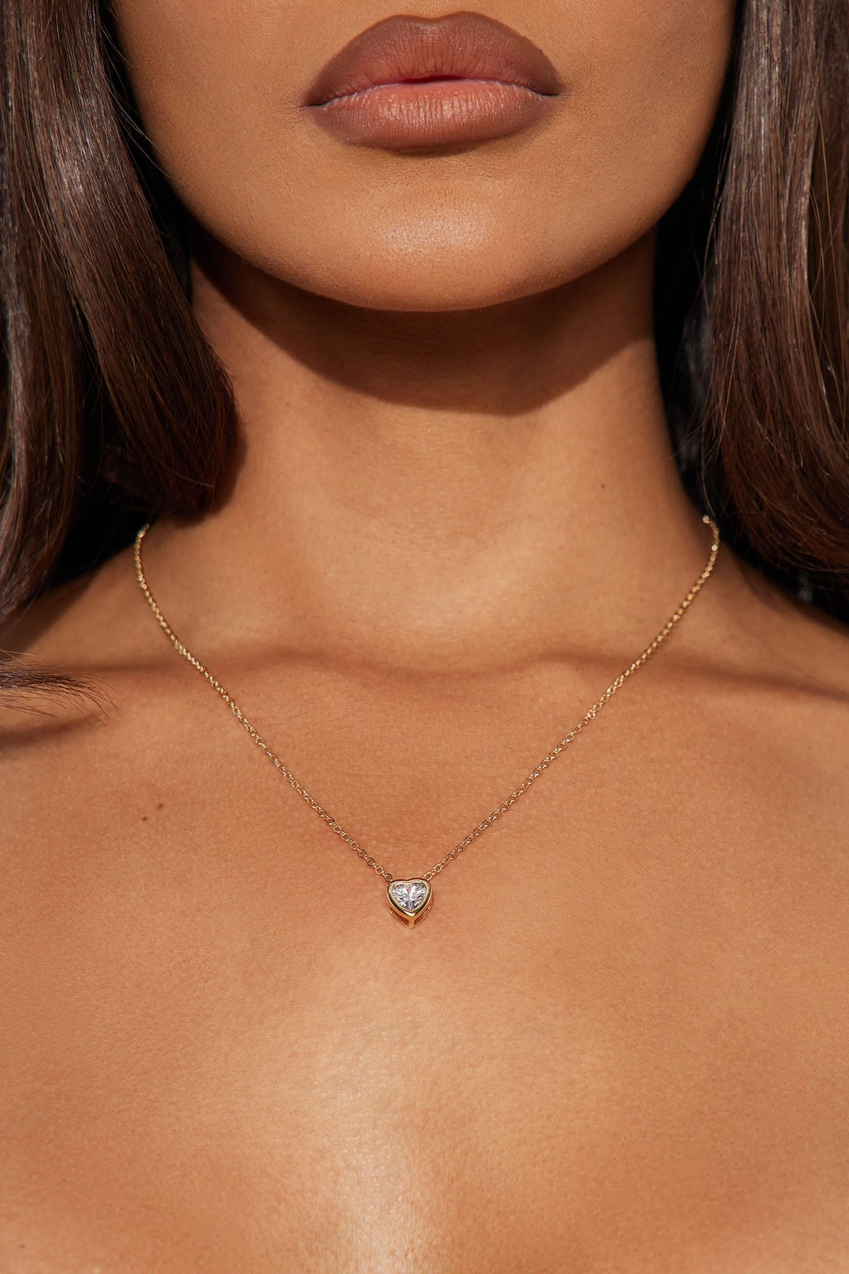 Mi Corazon Necklace - Gold — Dourado