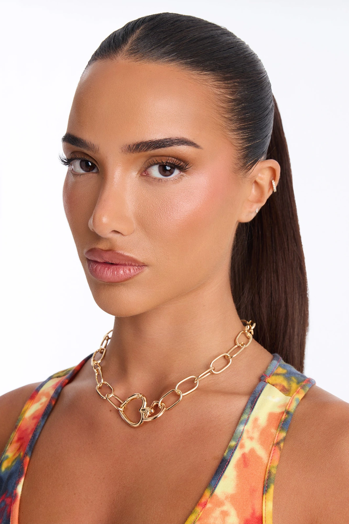 Real Connection Necklace - Gold — Dourado