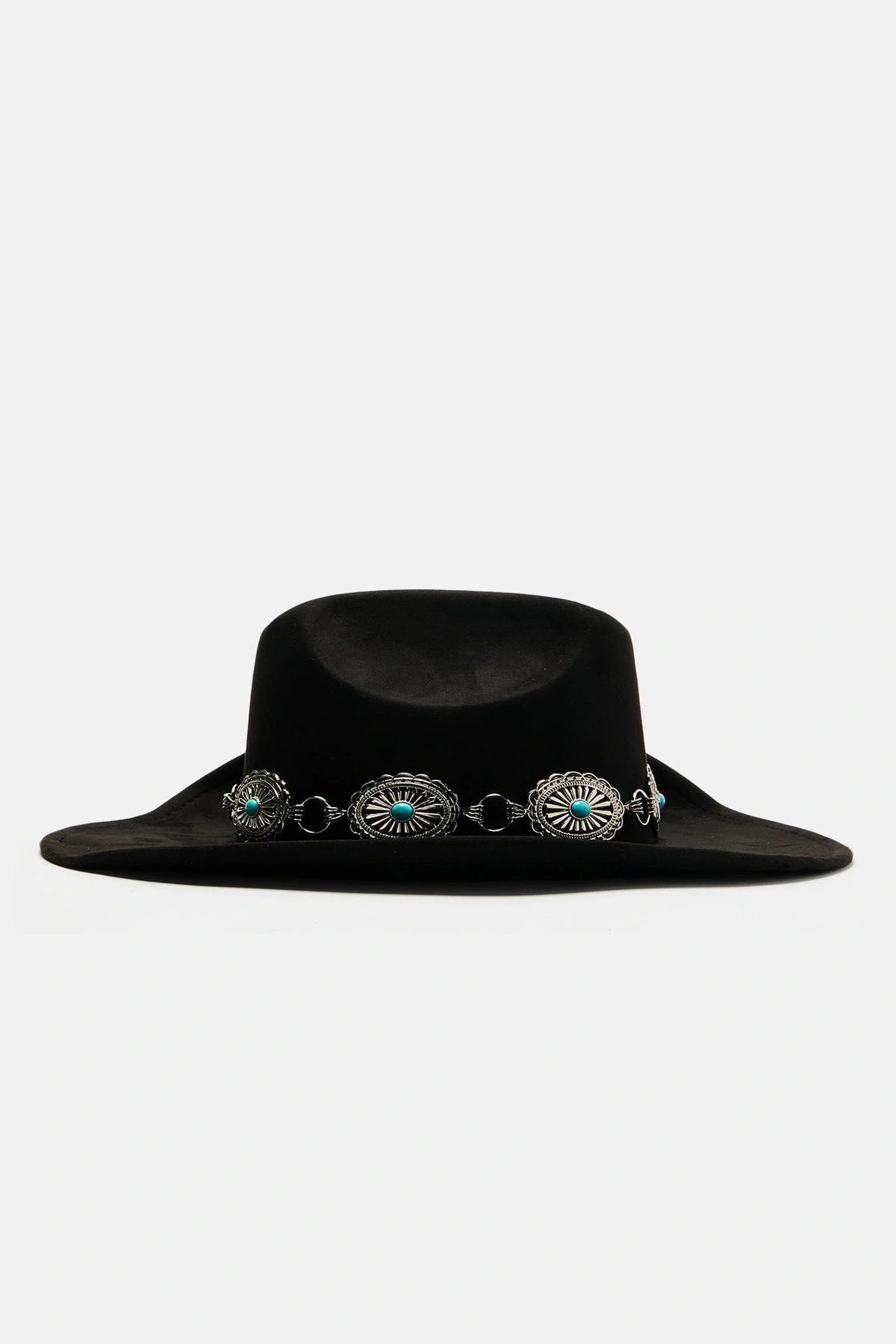 Free Riders Cowboy Hat - Black/Blue — Preto/Azul