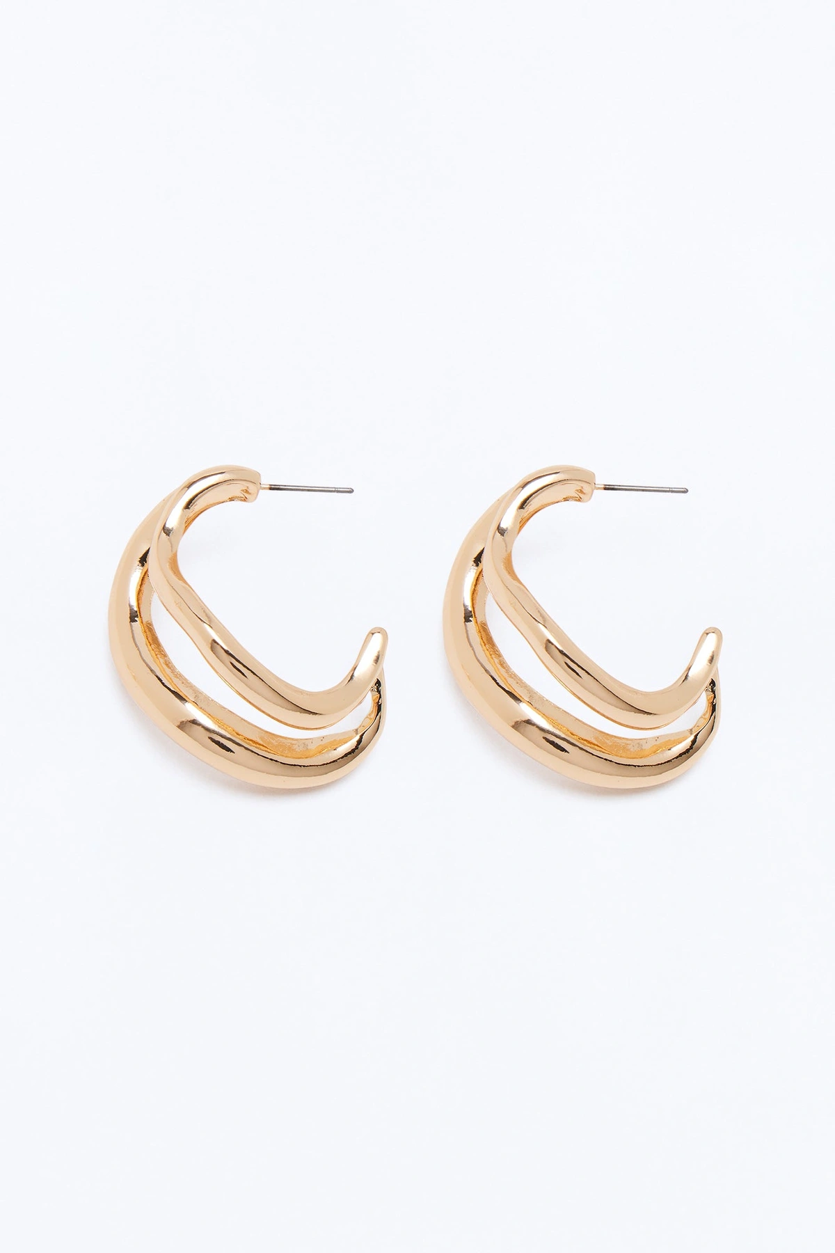 You Can't Stop Me Earrings - Gold — Dourado