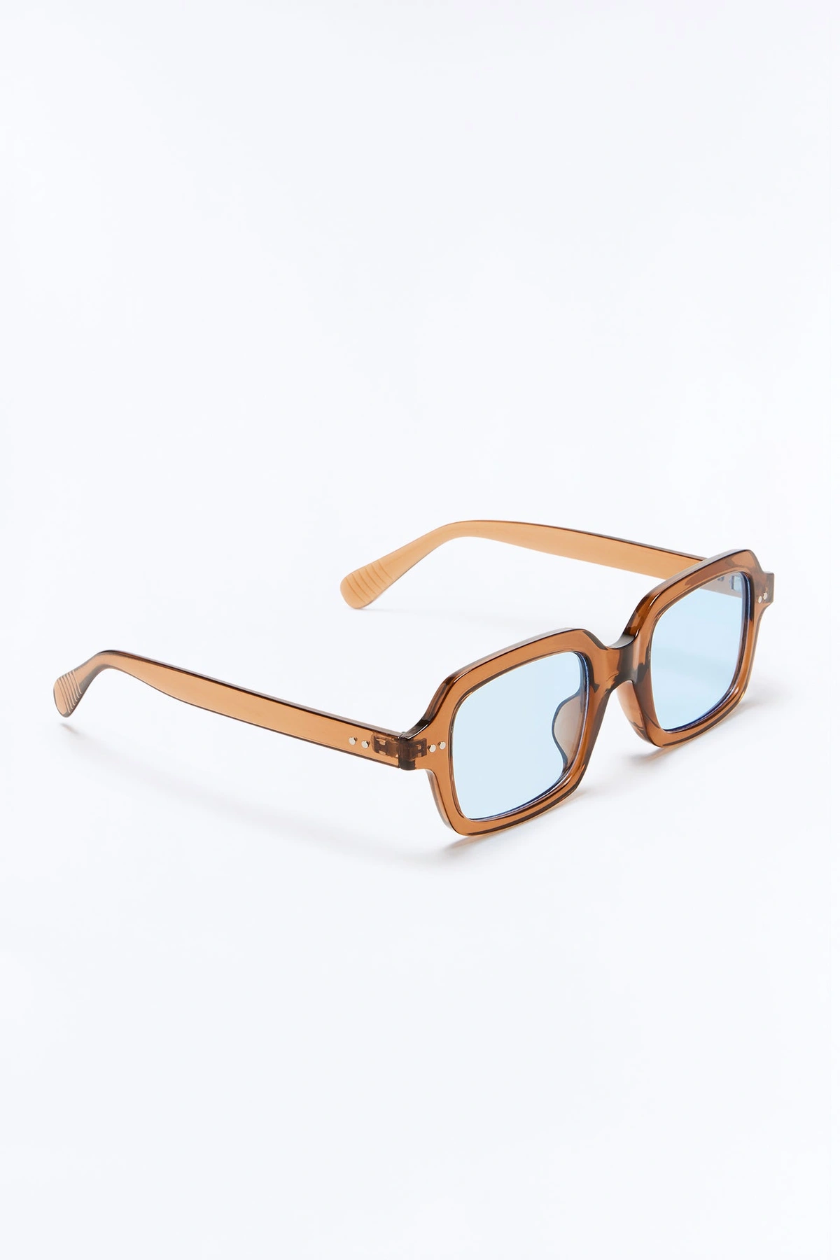 Oliver Square Sunglasses - Brown/combo — Castanho/combinação