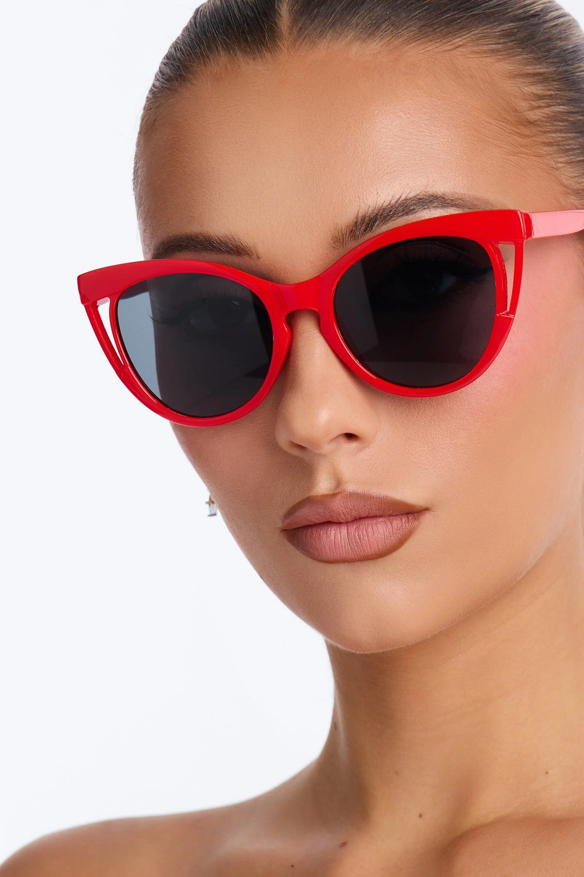 Left To Right Sunglasses - Red — Vermelho