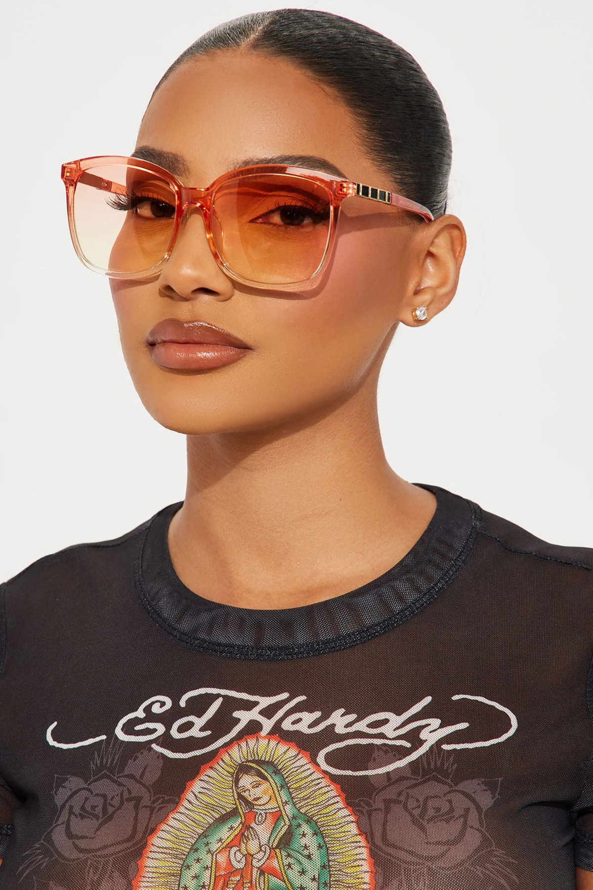 Tequilla Sunrise Sunglasses - Orange/combo — Laranja/combinação