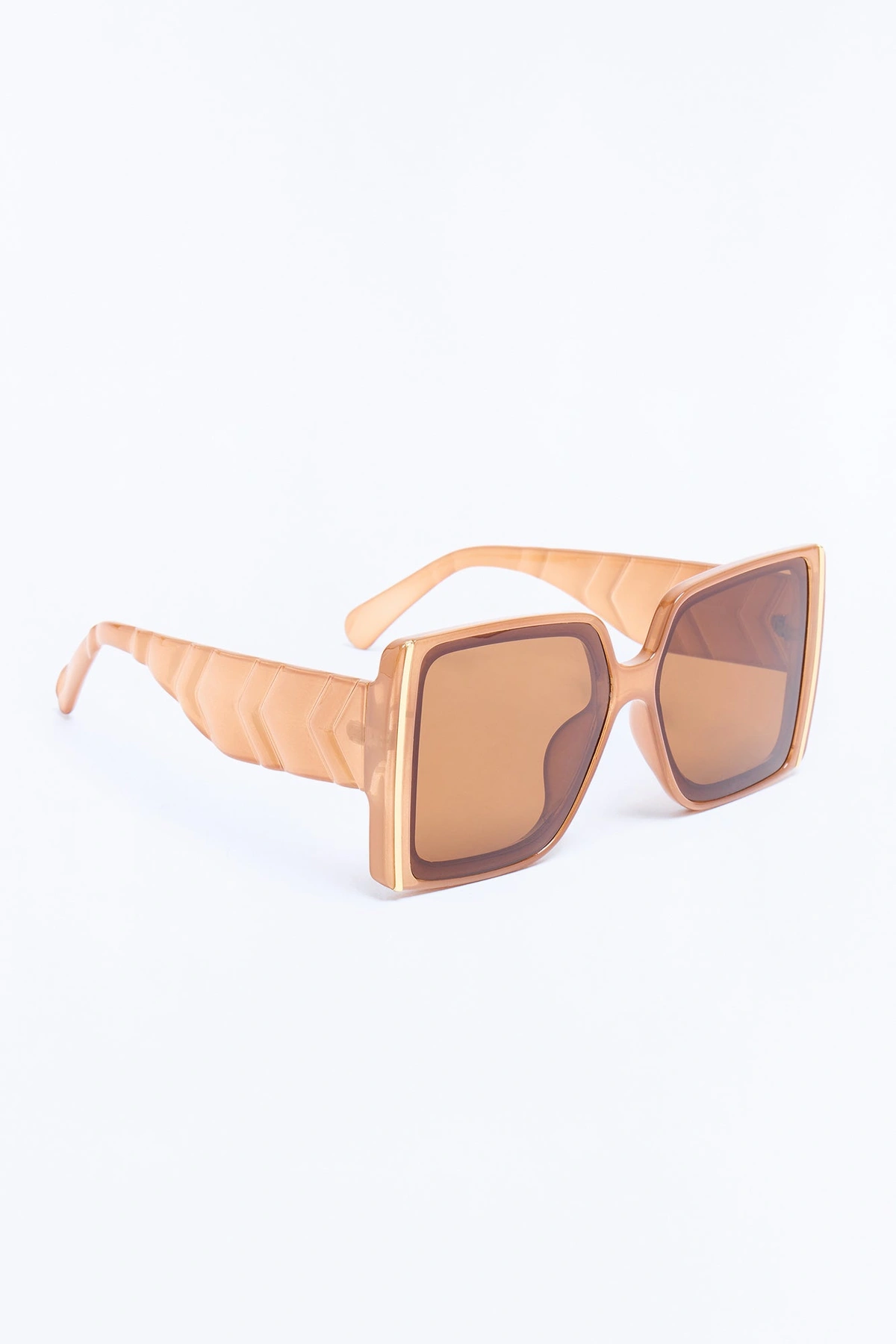 Ella Eyes Sunglasses - Tan — Castanho-claro