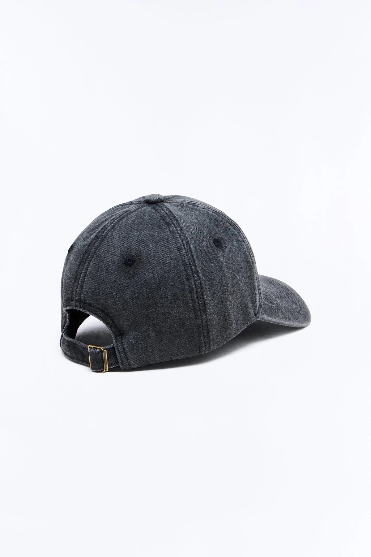 Be Kind Vintage Denim Baseball Hat - Black/combo — Preto/combinação