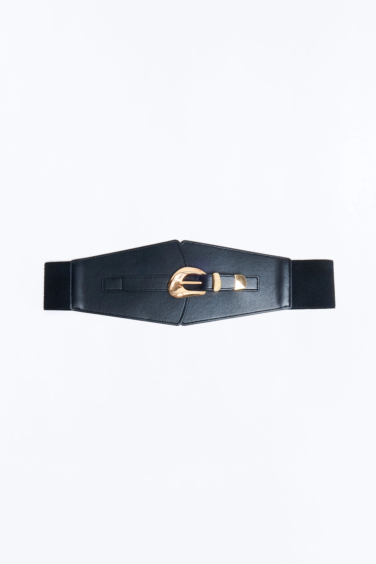 Cinch Crazy Wide Stretch Belt - Black — Preto