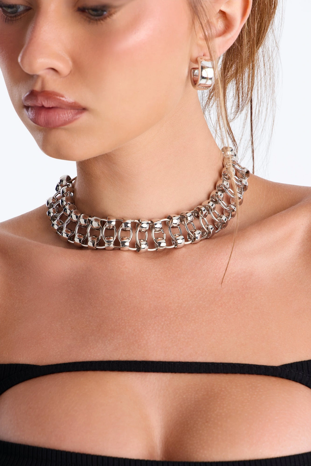 On Replay Necklace - Silver — Prateado