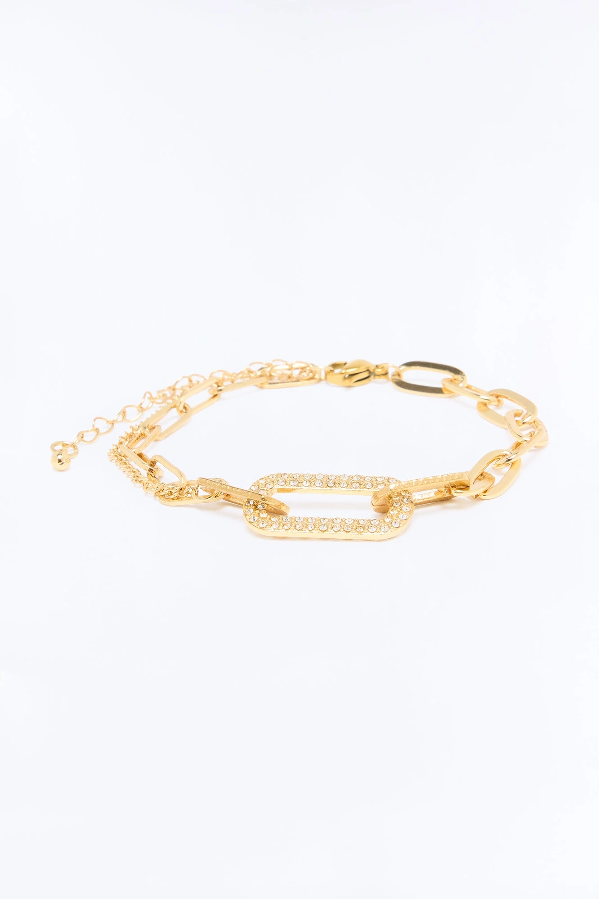 Strong Link Bracelet - Gold — Dourado