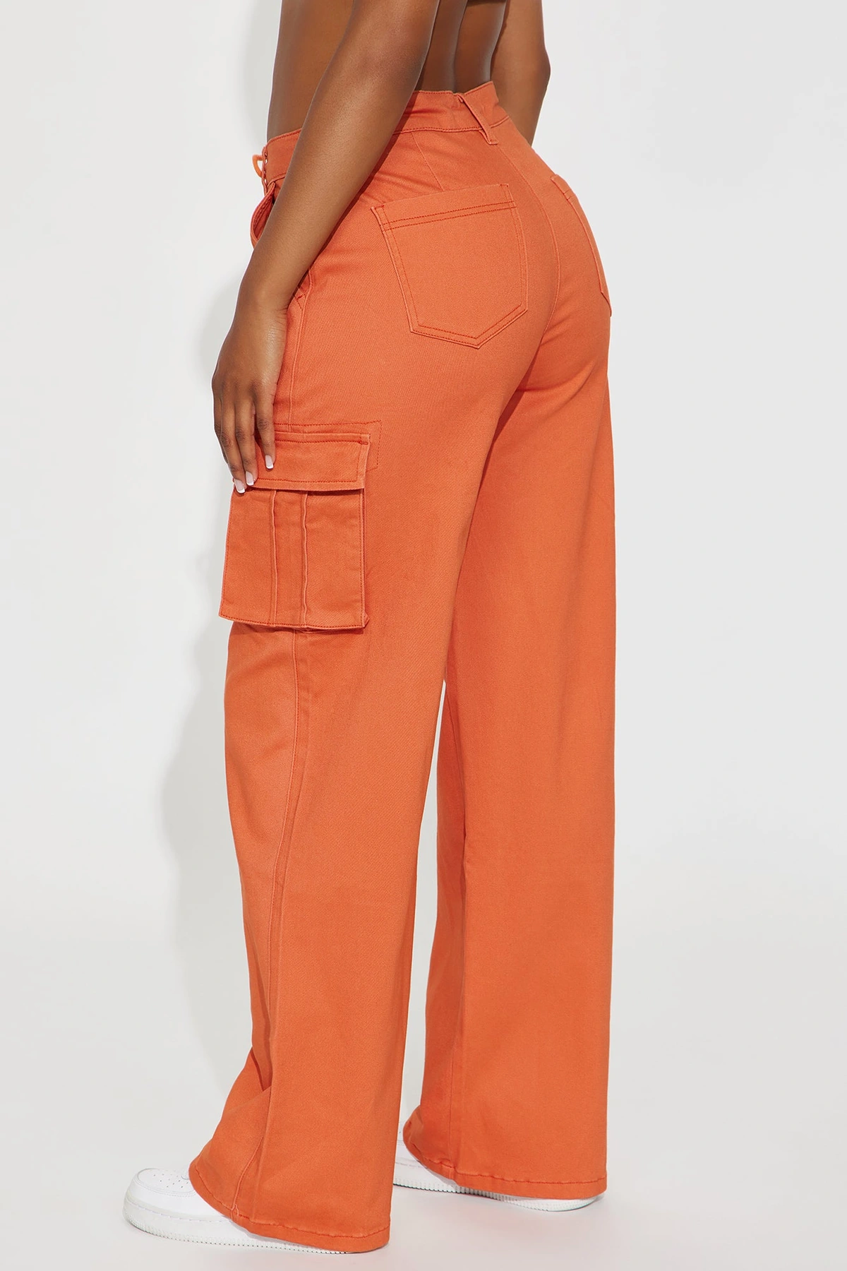 Out For The Day Cargo Pant - Pumpkin — Pumpkin