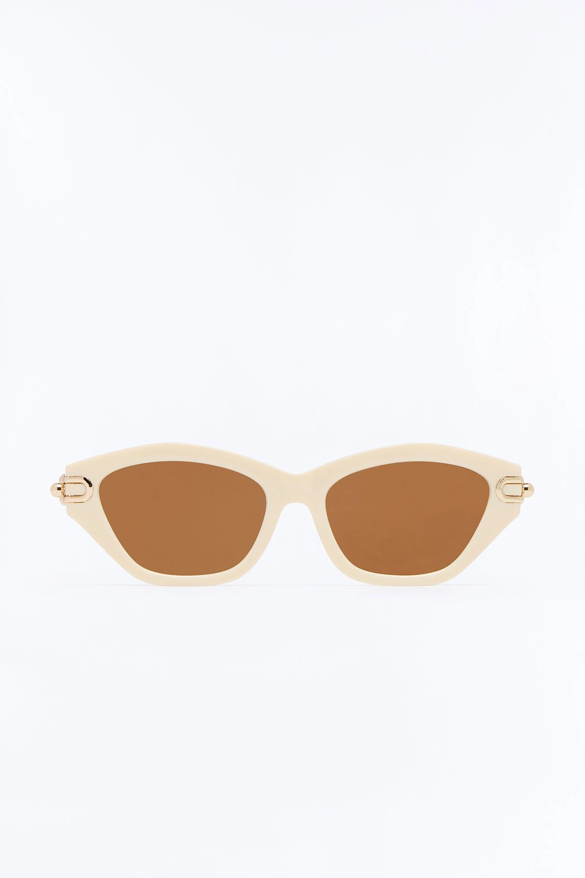 Blurred Limits Sunglasses - Beige — Bege