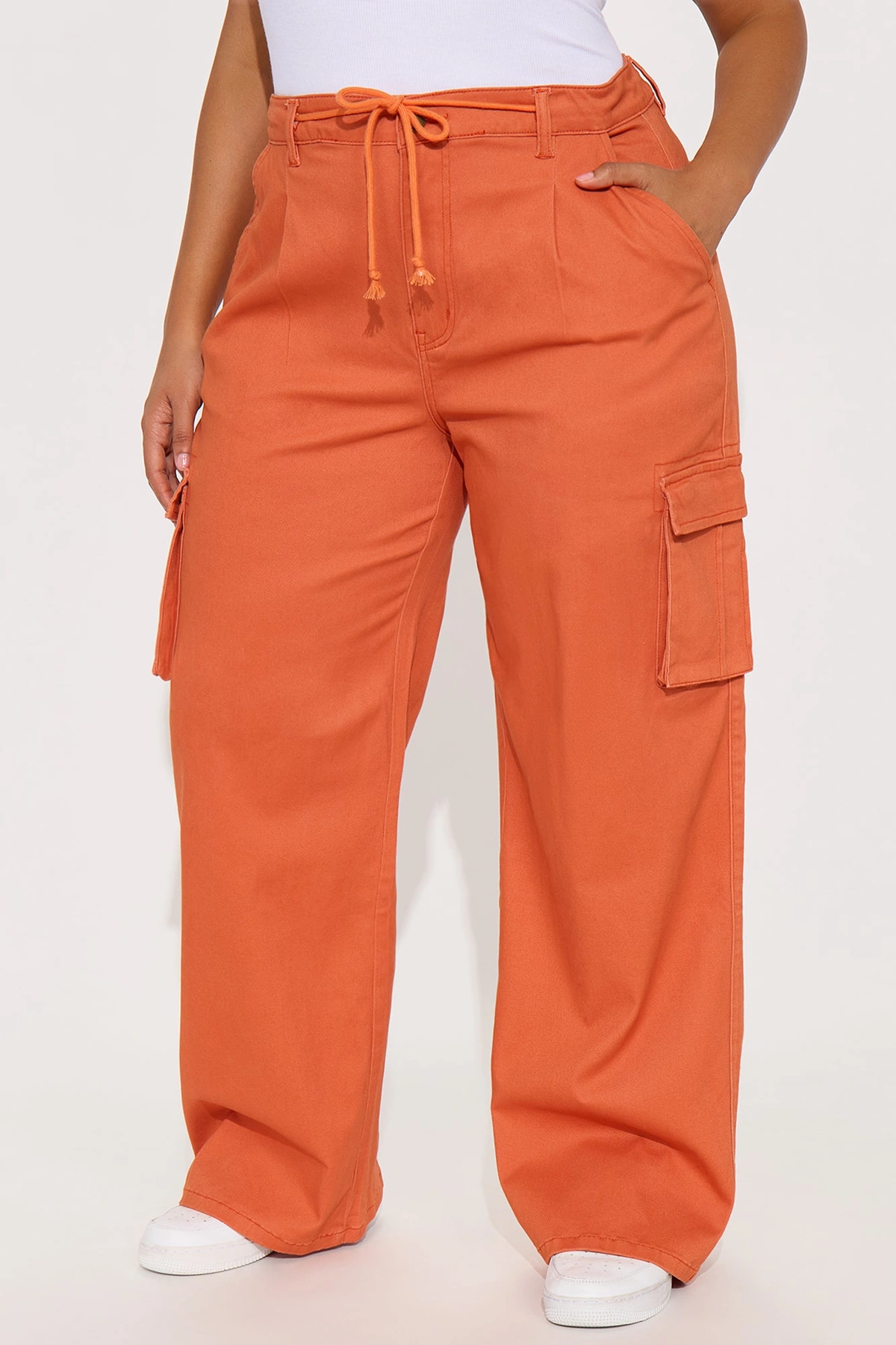 Out For The Day Cargo Pant - Pumpkin — Pumpkin
