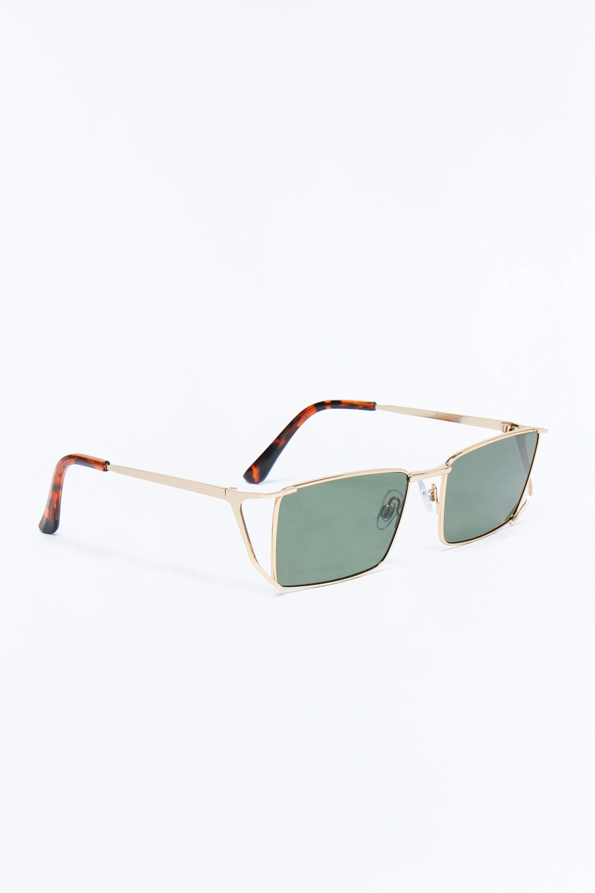 Lady Mirage Sunglasses - Black/Gold — Preto/Dourado