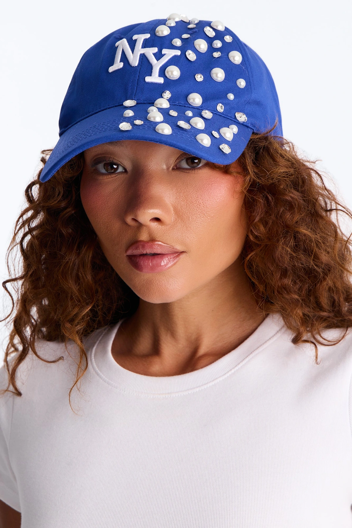 Shining In NY Baseball Hat - Navy — Azul-marinho