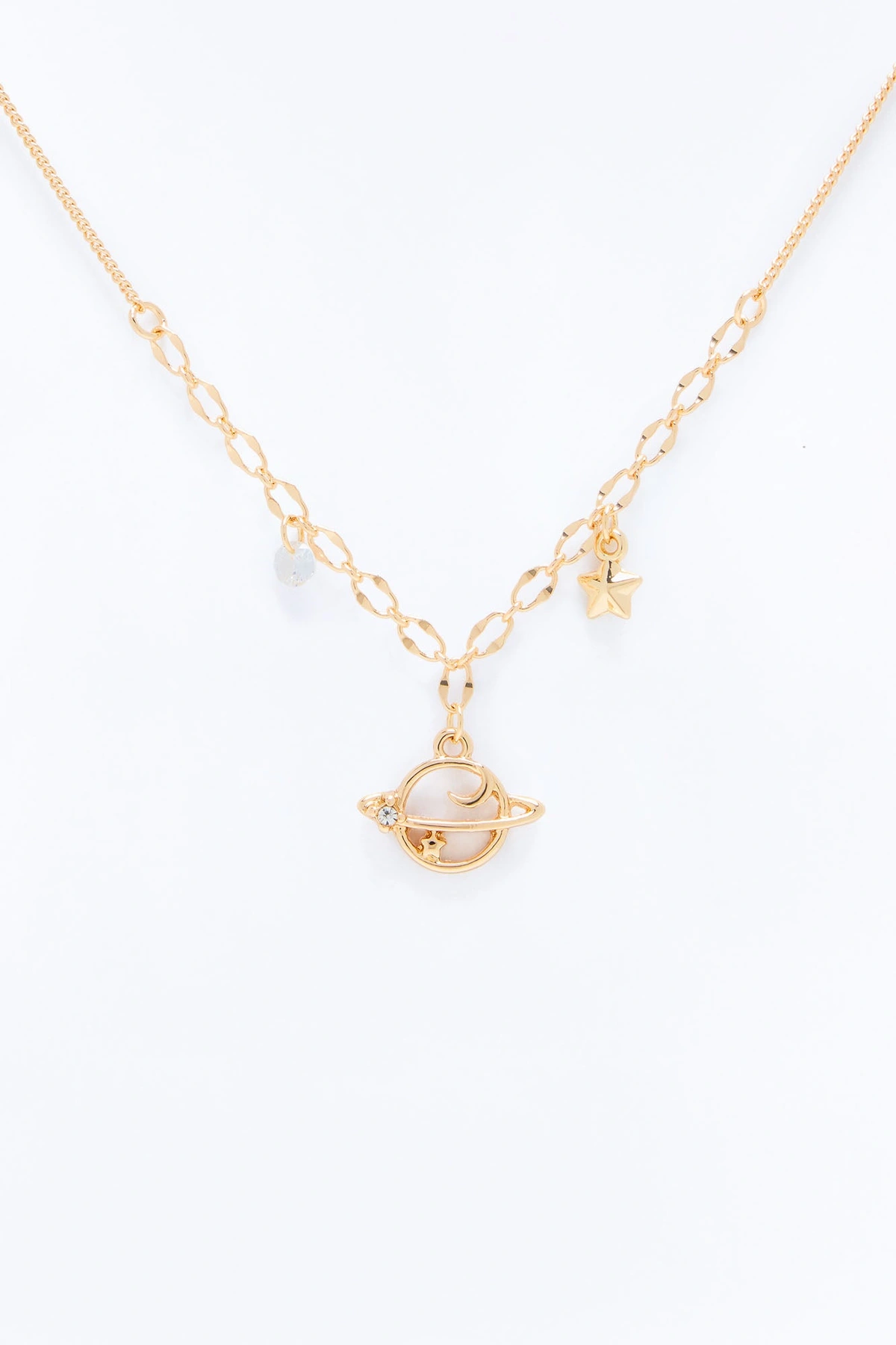 Surround The Stars Anklet - Gold — Dourado