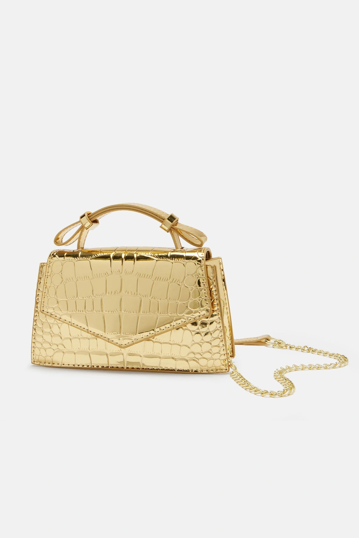 Slaying The Day Handbag - Gold — Dourado