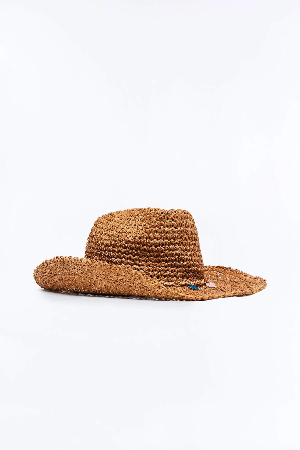 Salty Ocean Straw Cowboy Hat - Brown — Castanho