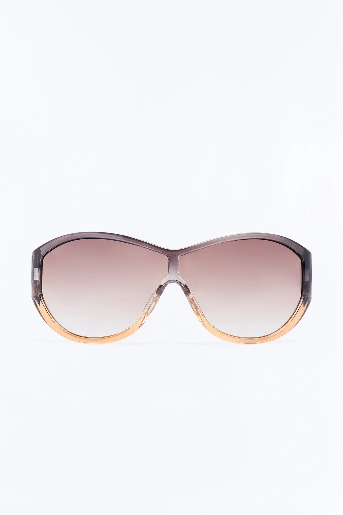 Always On The Look Out Sunglasses - Brown/combo — Castanho/combinação
