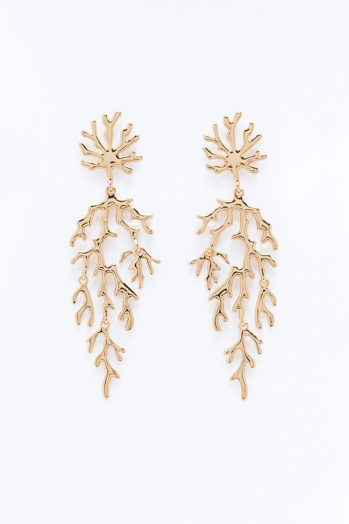 Eternal Roots Earrings - Gold — Dourado