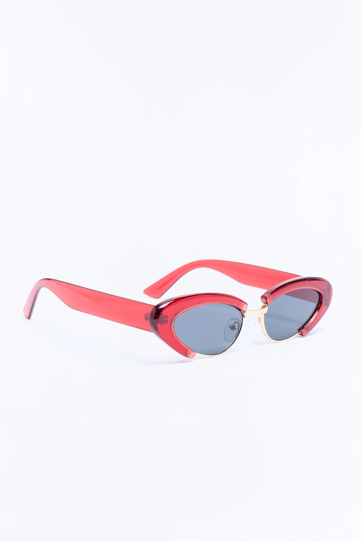 Pretty Catty Sunglasses - Red — Vermelho