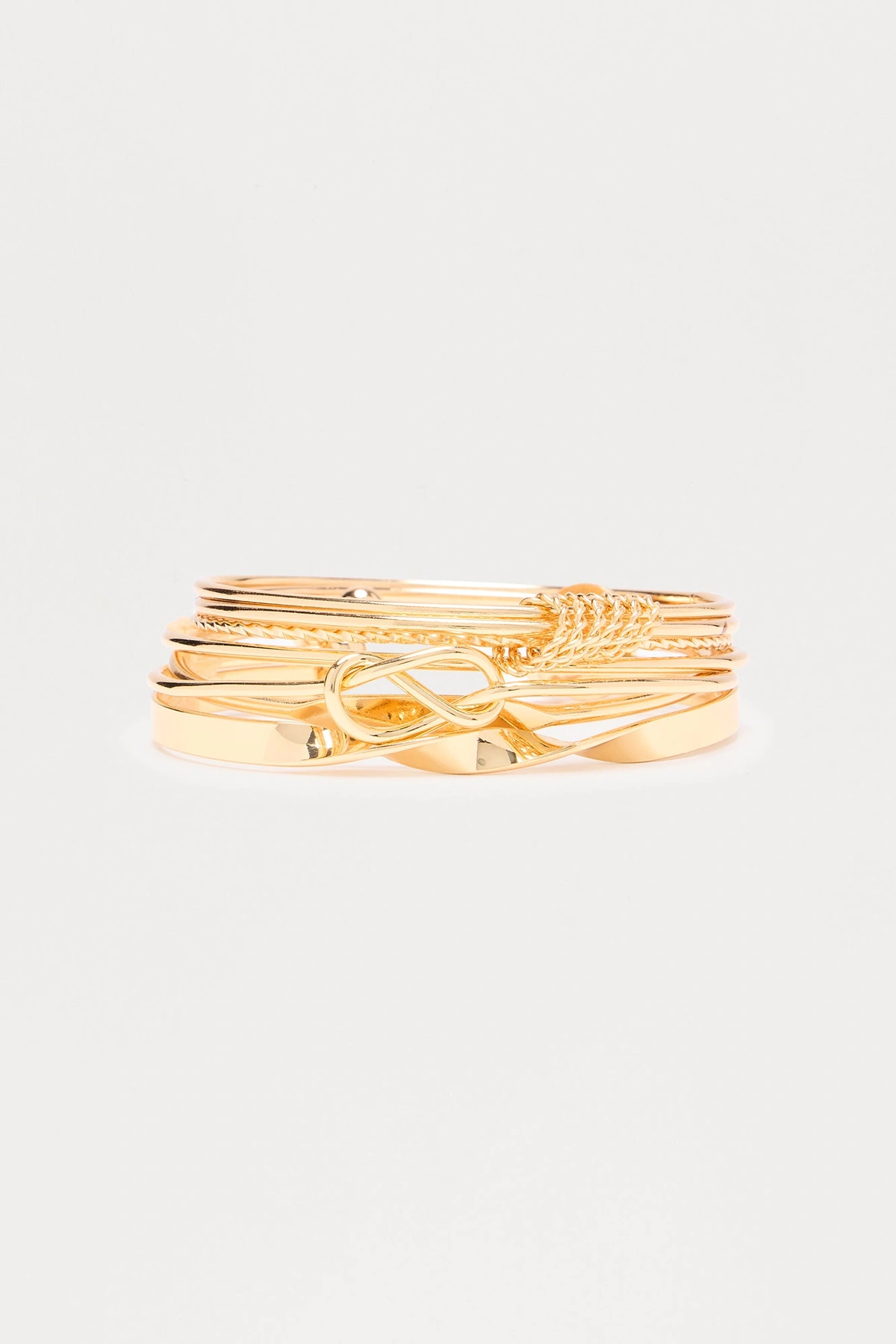 Way Of Life Bracelet Set - Gold — Dourado