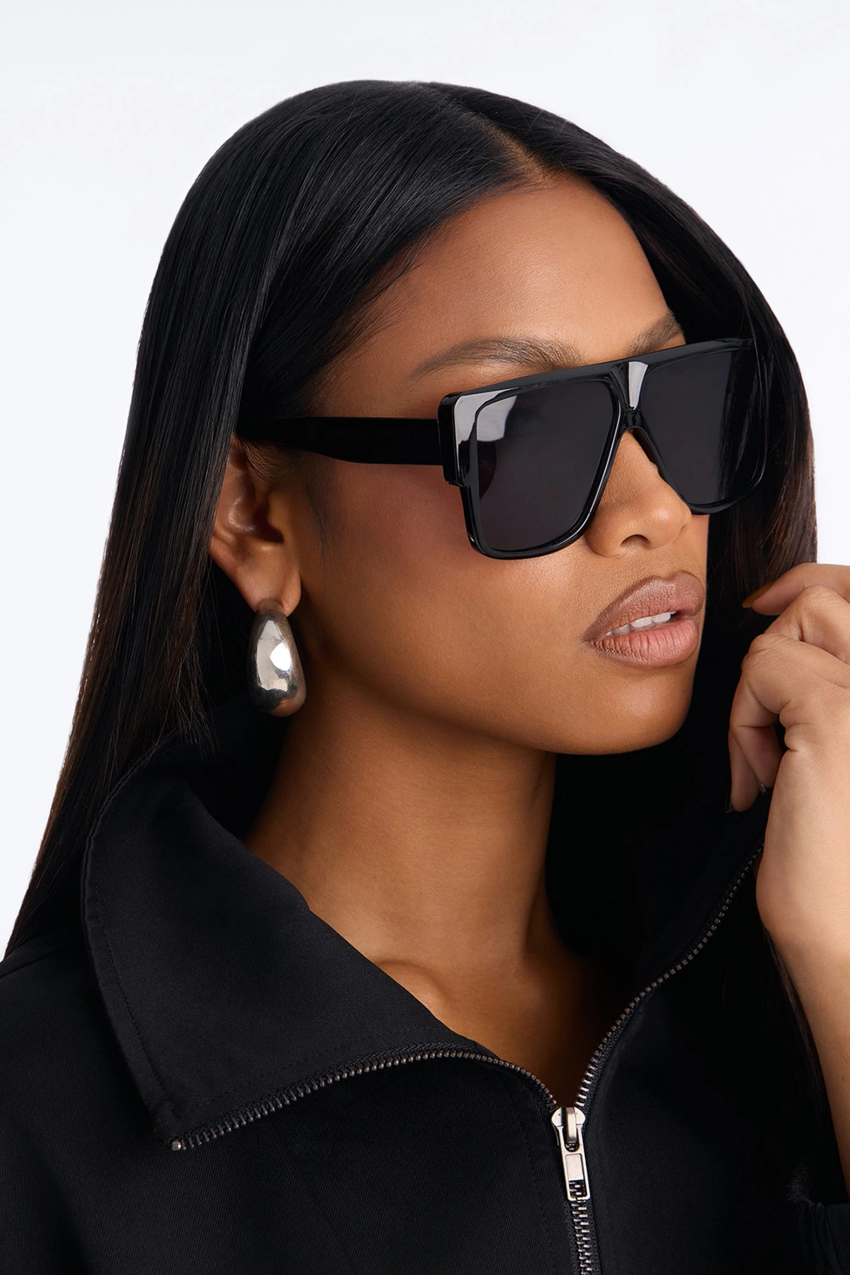 Fast Lane Sunglasses - Black — Preto