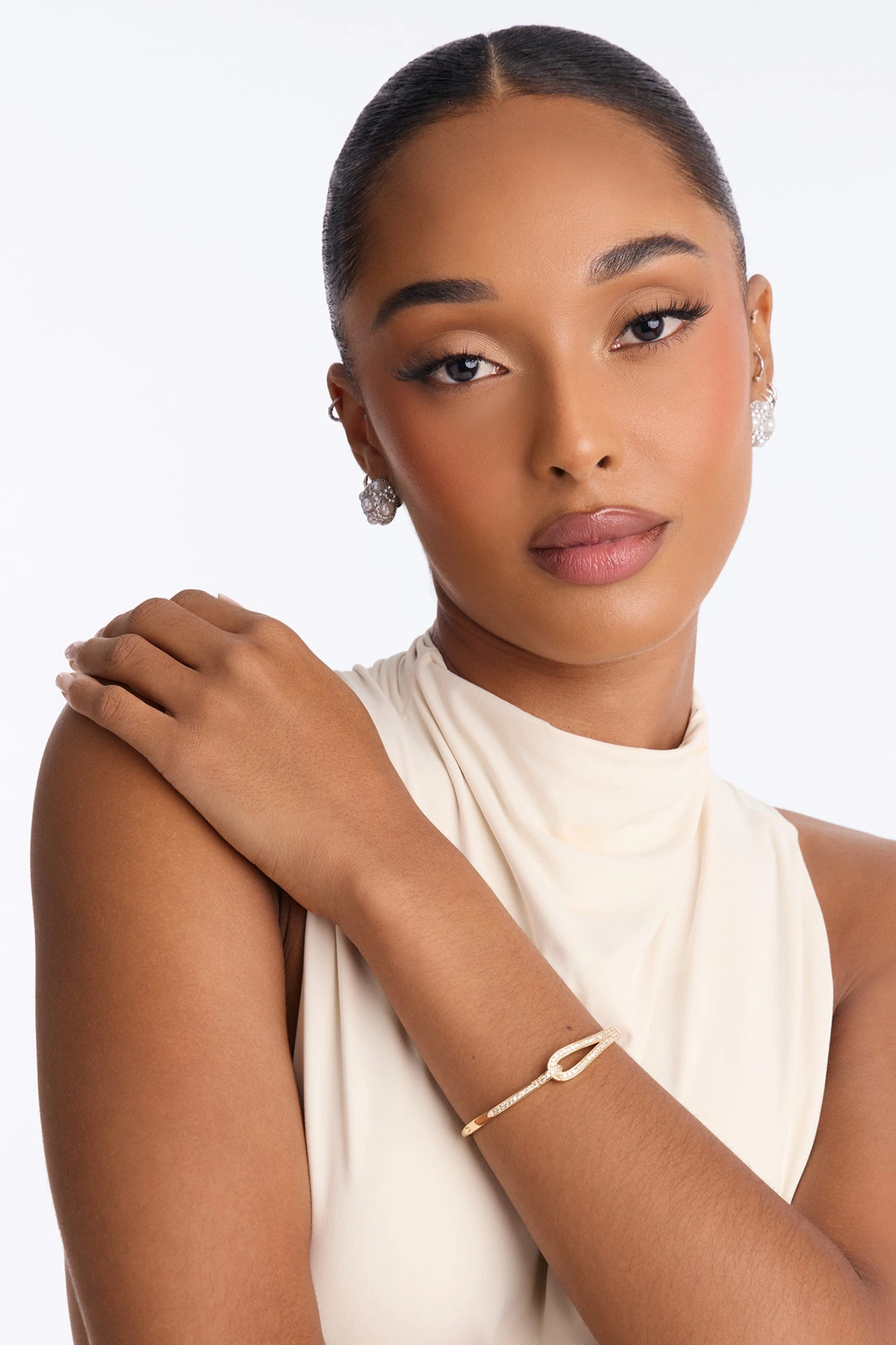Tied Together Bracelet - Gold — Dourado