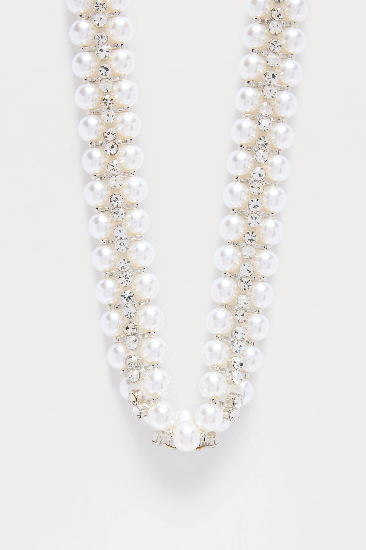 I Want It All Single Chain Necklace - Silver — Prateado