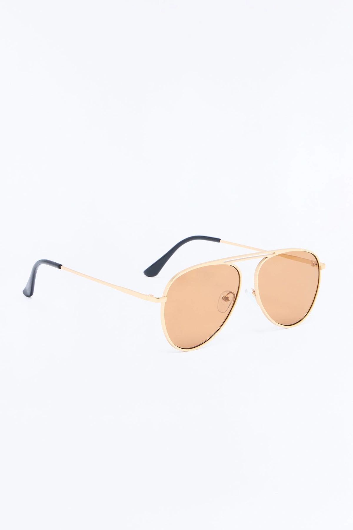 Off Golden Street Sunglasses - Gold/Brown — Dourado/Castanho
