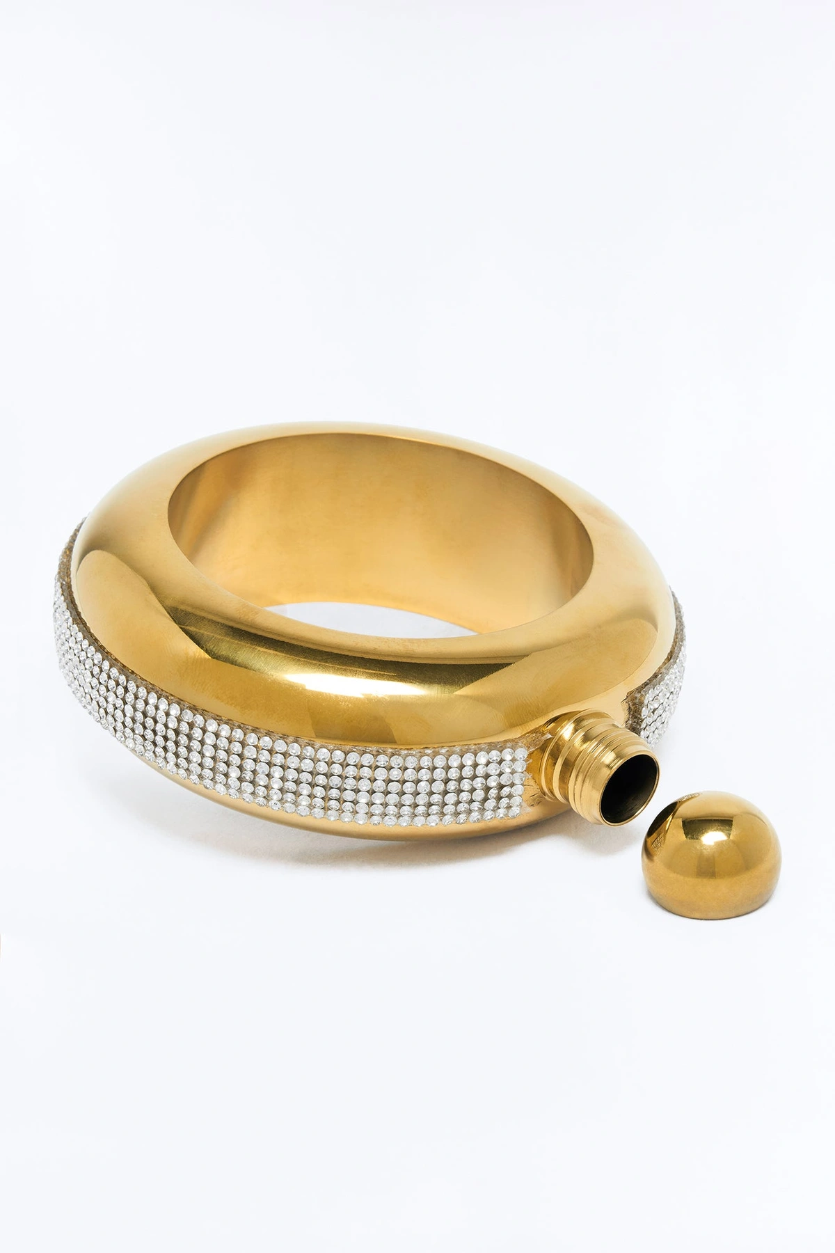 Hidden Treasure Flask - Gold — Dourado