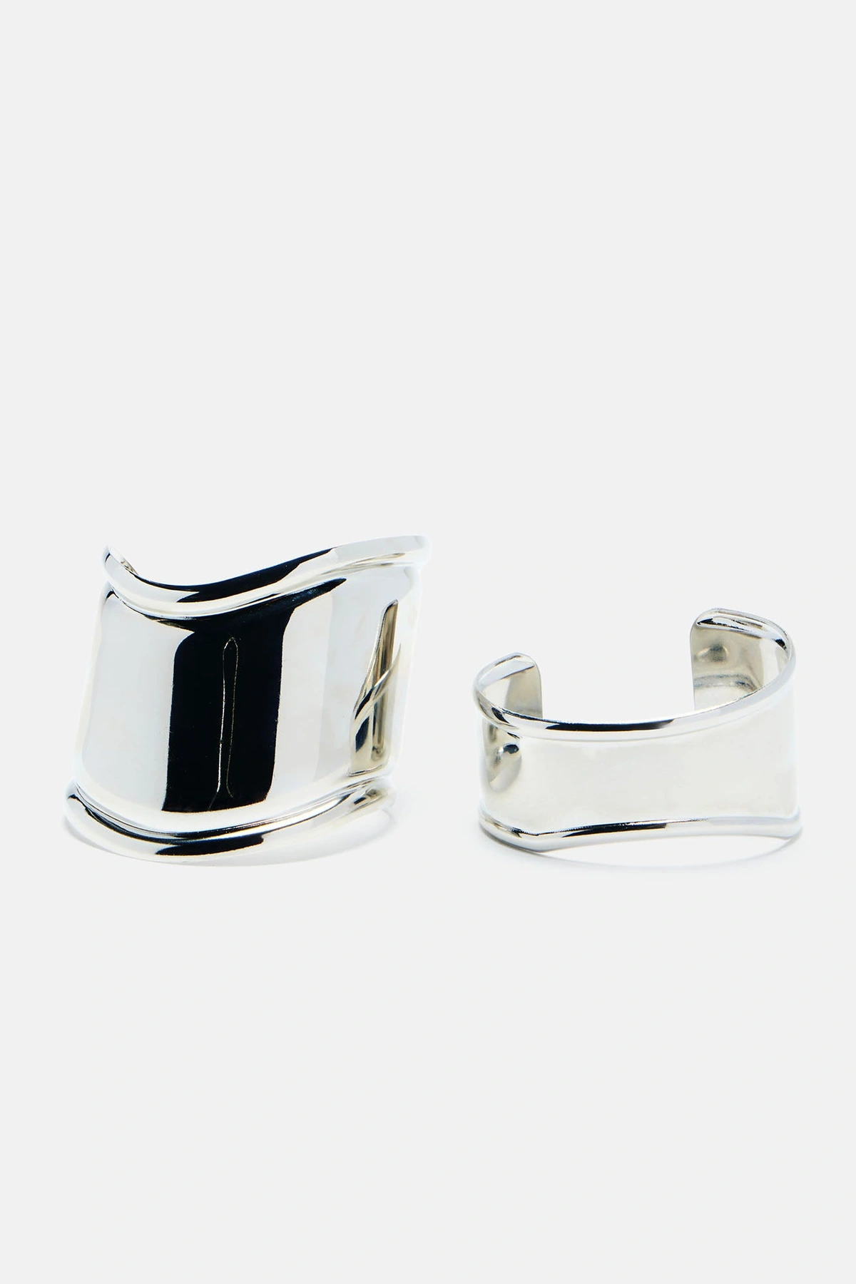 New To You 2 Piece Bracelet Set - Silver — Prateado