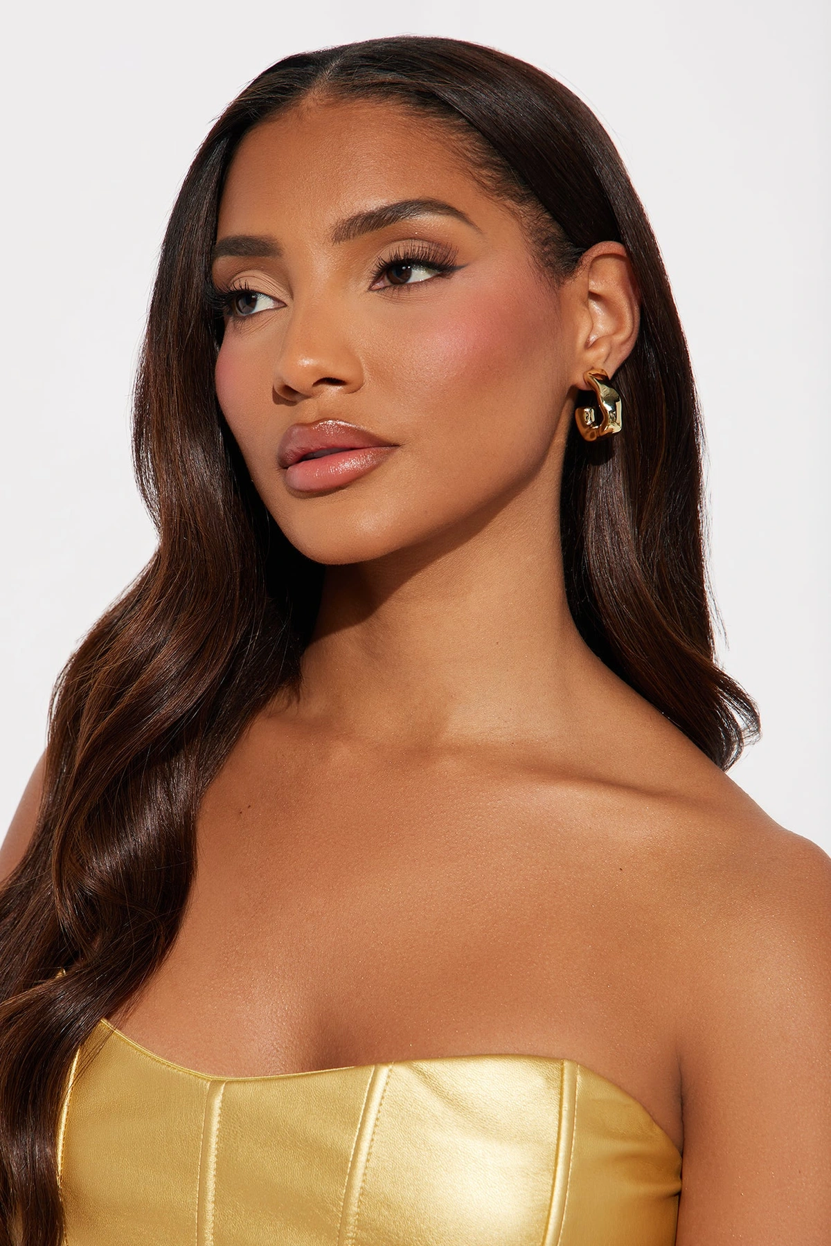 Pop Girl Earrings - Gold — Dourado