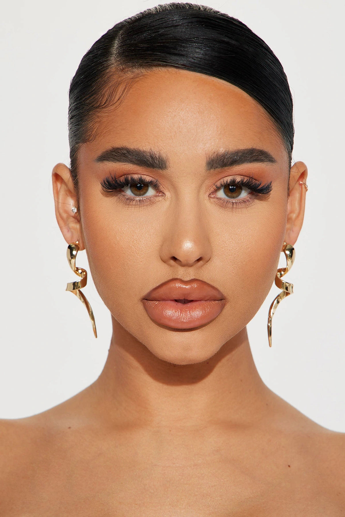Serpent Twist Earrings - Gold — Dourado