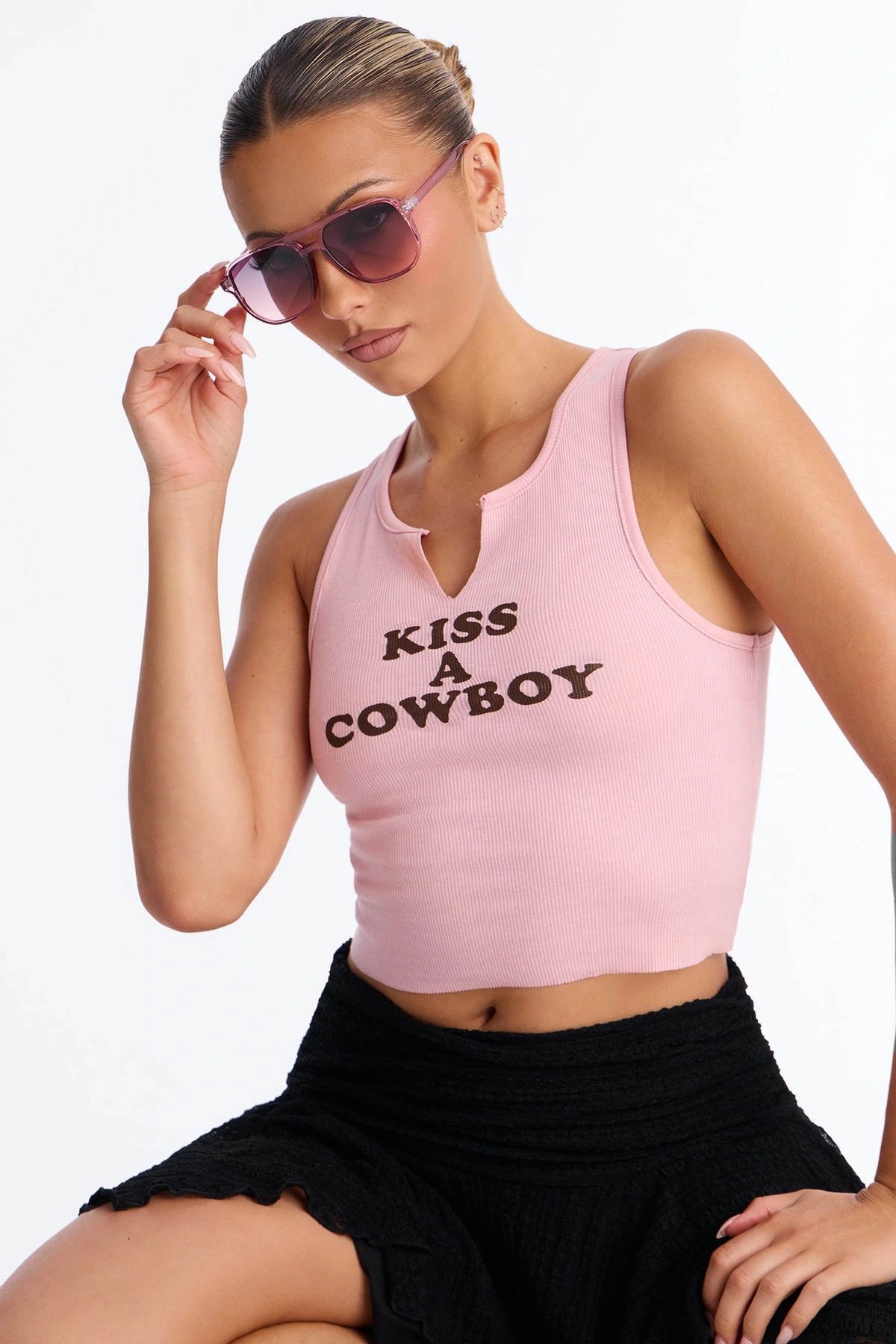 Driving To His Place Sunglasses - Purple — Roxo