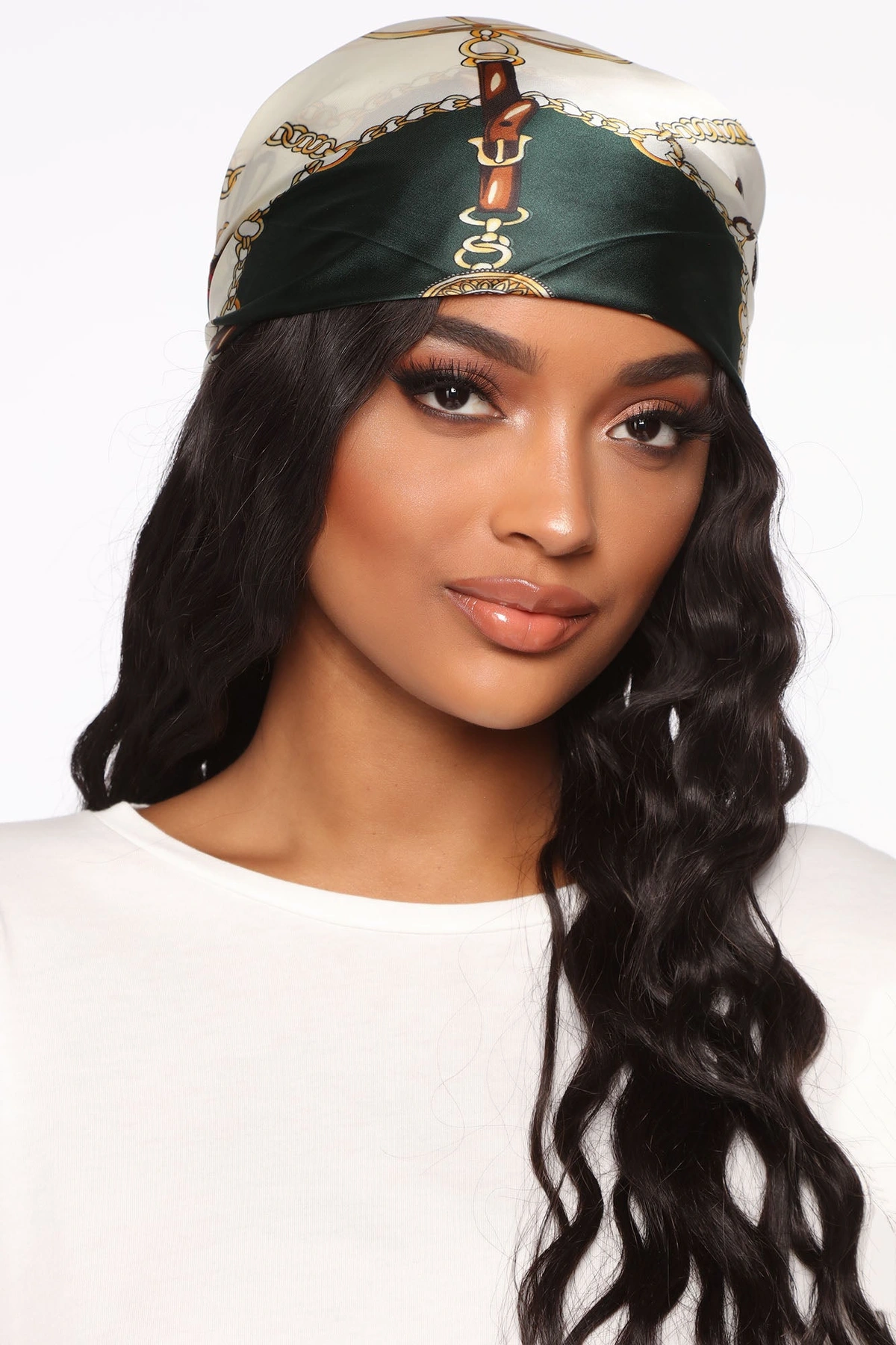 Transitional Phase Head Scarf - Green — Verde