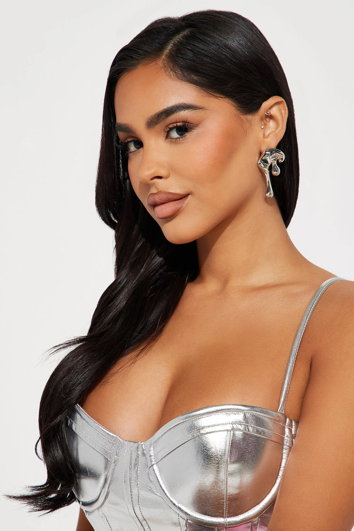 Melt With You Earrings - Silver — Prateado