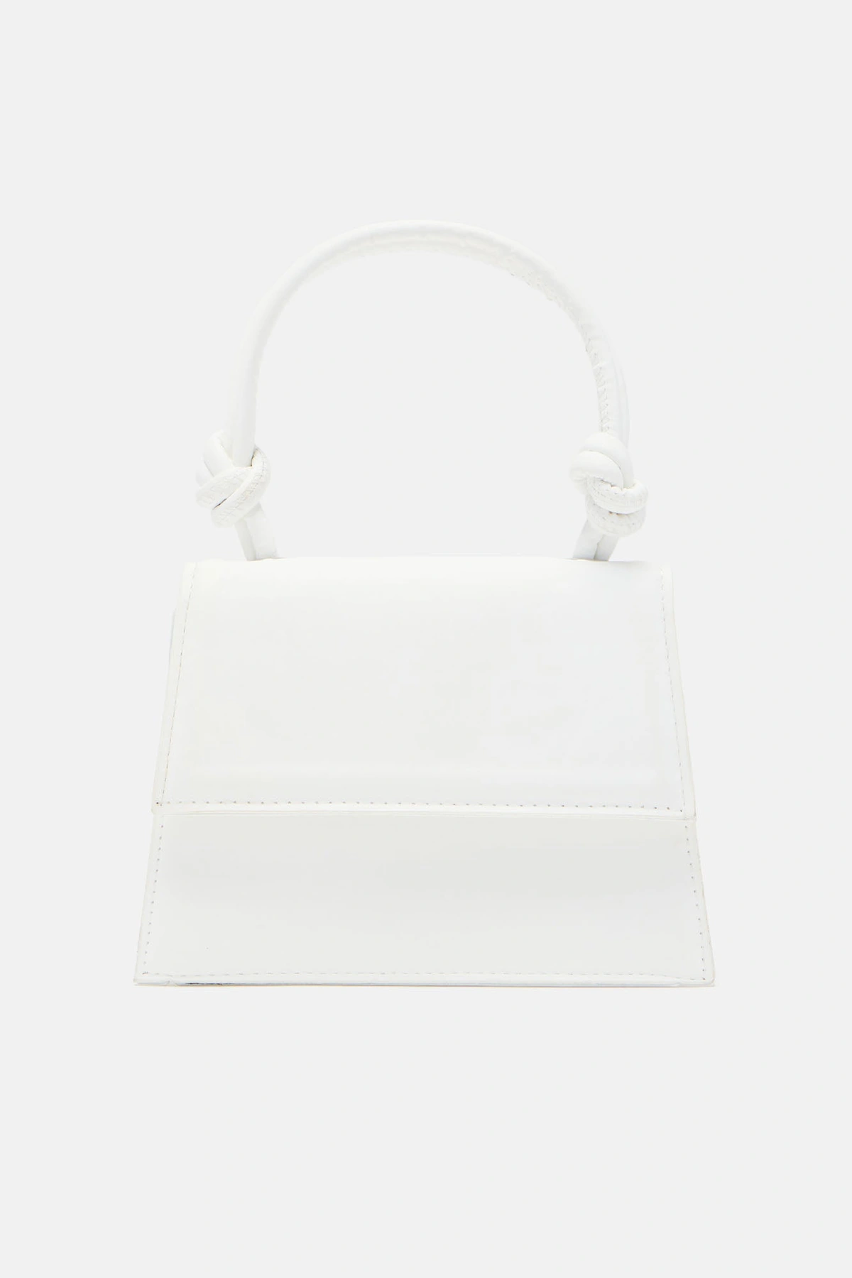 Never Too Late Handbag - White — Branco