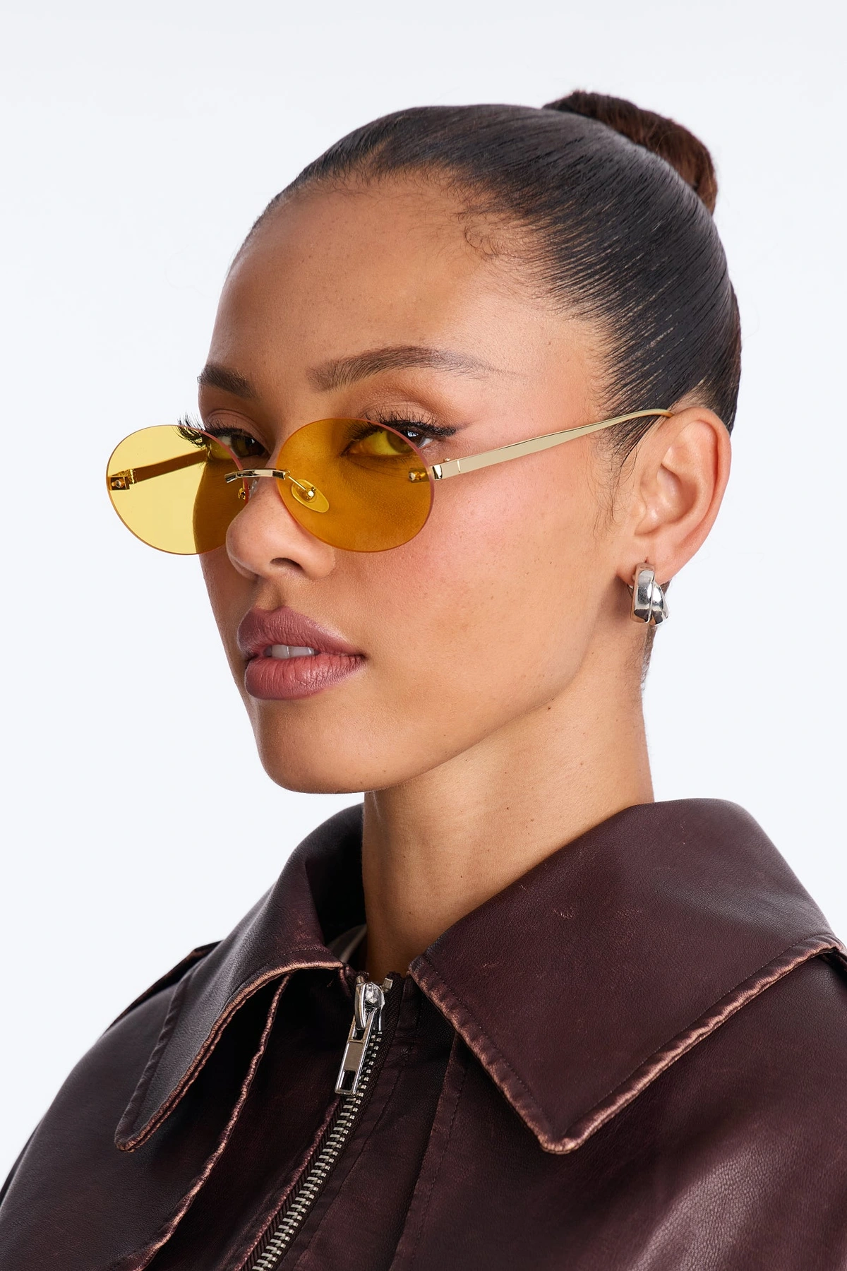 Should Have Been Us Sunglasses - Gold/Yellow — Dourado/Amarelo