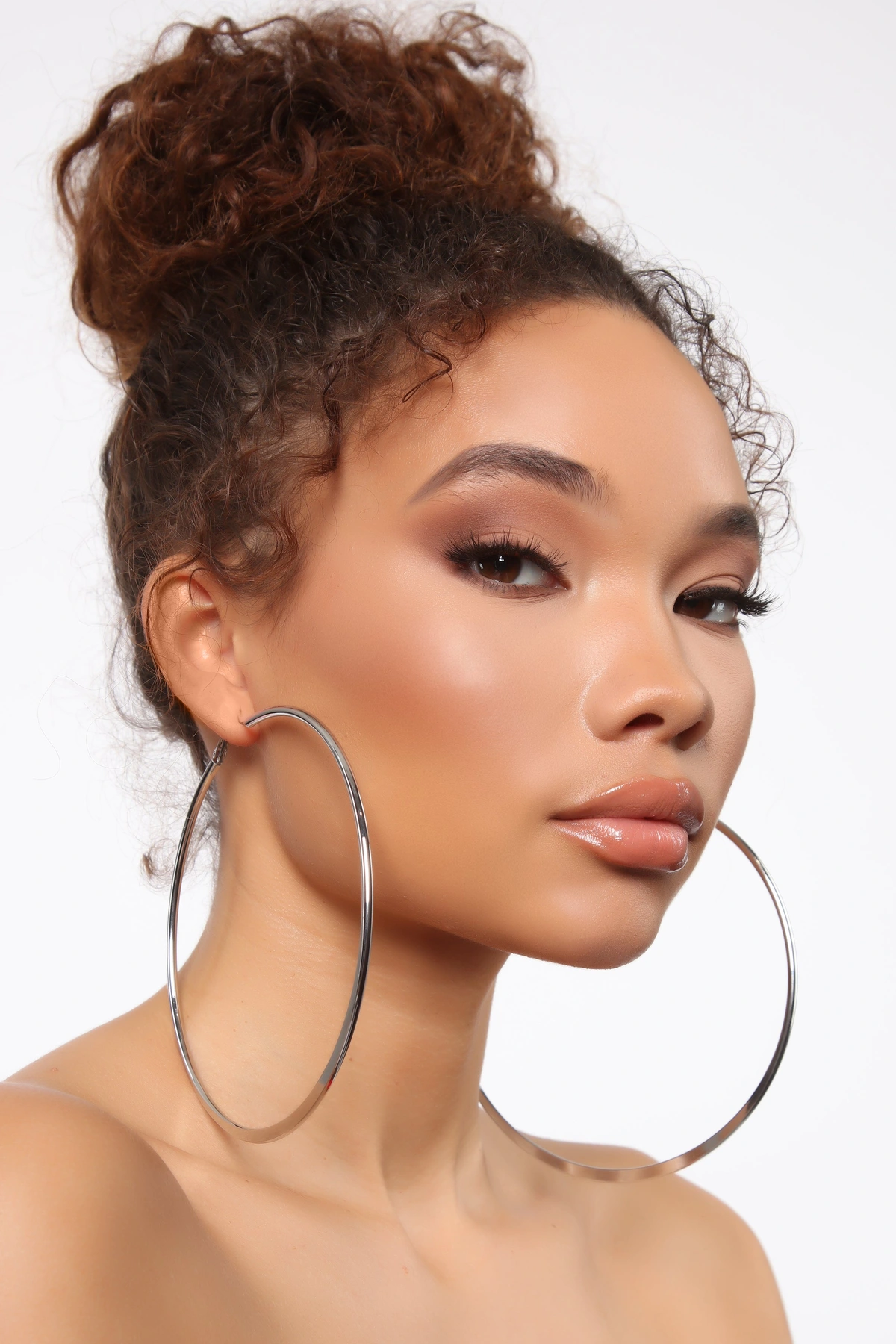 Favorite Pair Hoop Earrings - Silver — Prateado