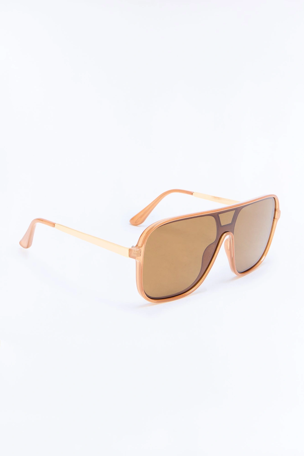 Saying All Cool Sunglasses - Tan — Castanho-claro