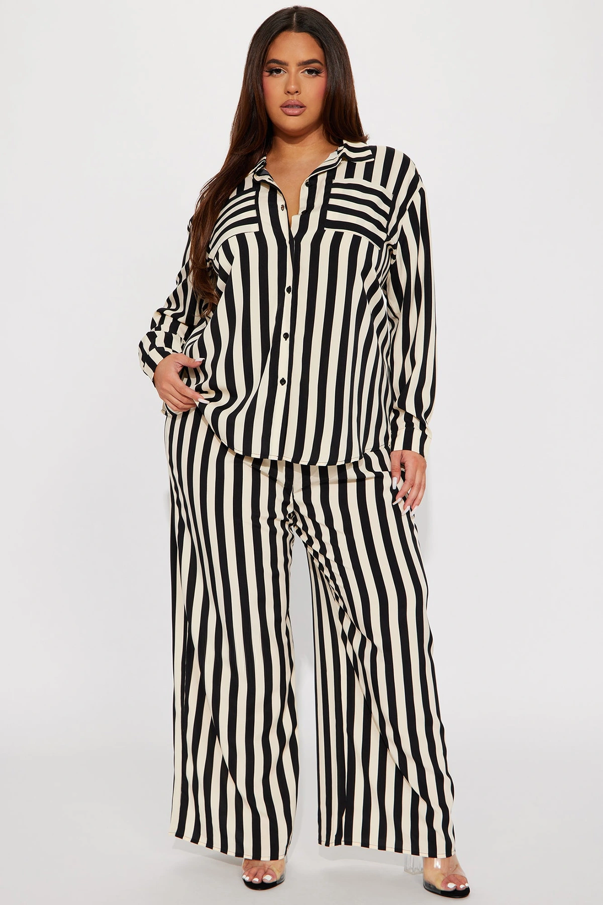 Looking For Me Pant Set - Black/combo — Preto/combinação