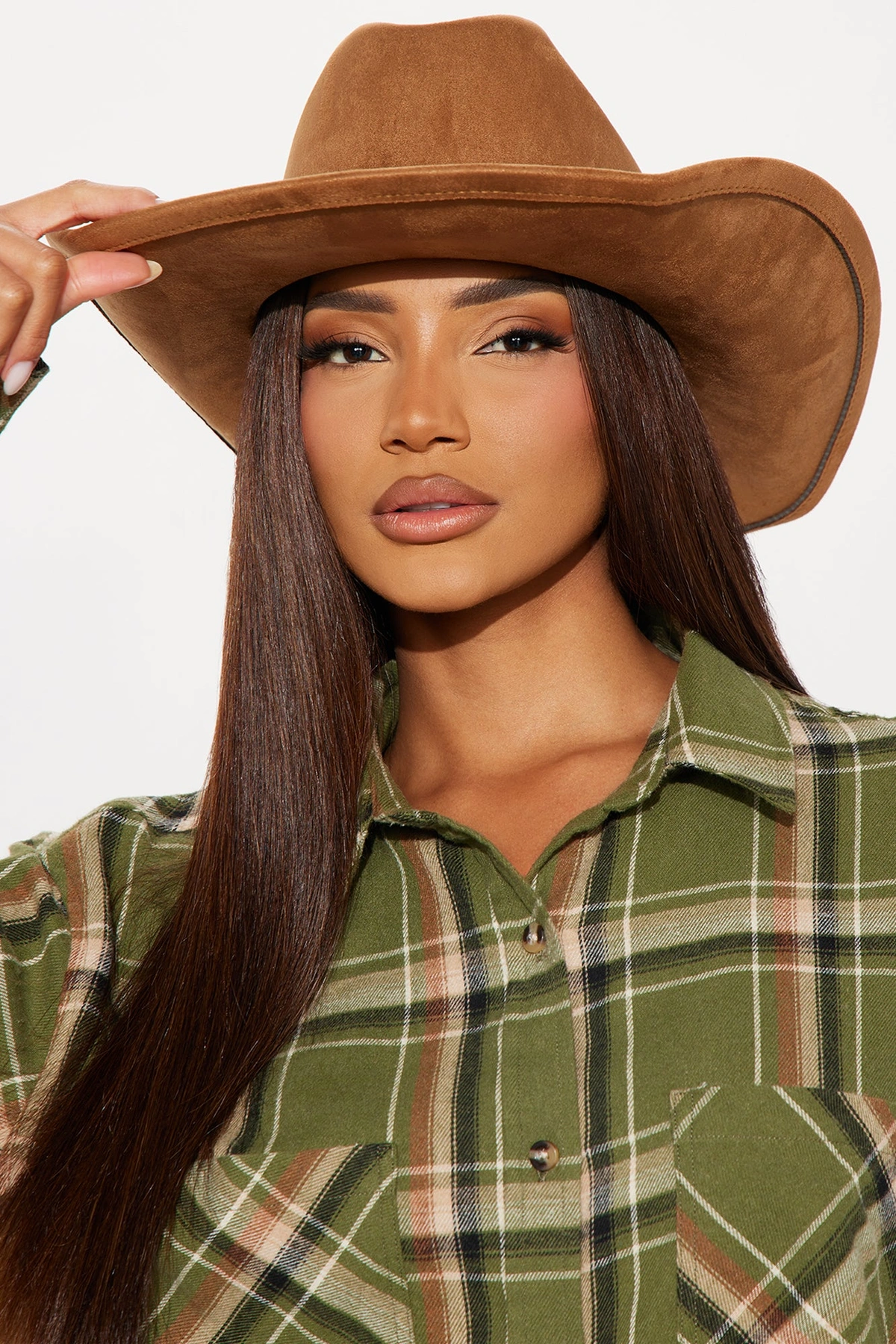 Howdy Partner Cowboy Hat - Brown — Castanho