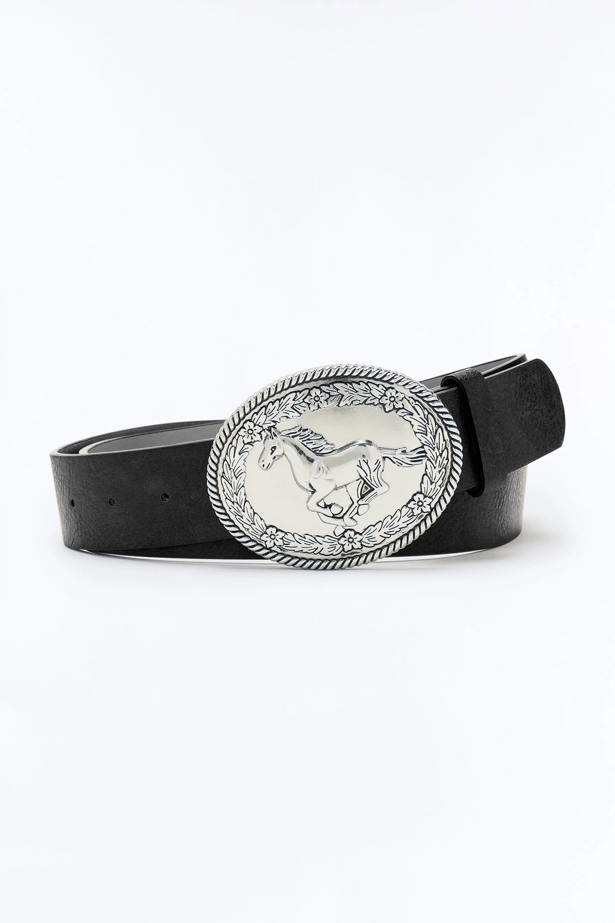 Horse Rider Belt - Black — Preto