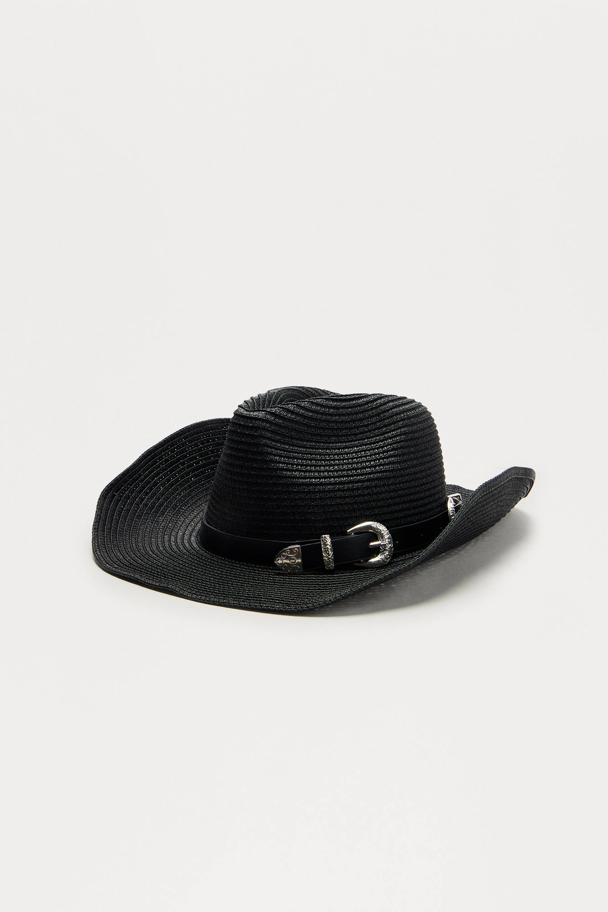 From Texas To LA Cowboy Hat - Black — Preto